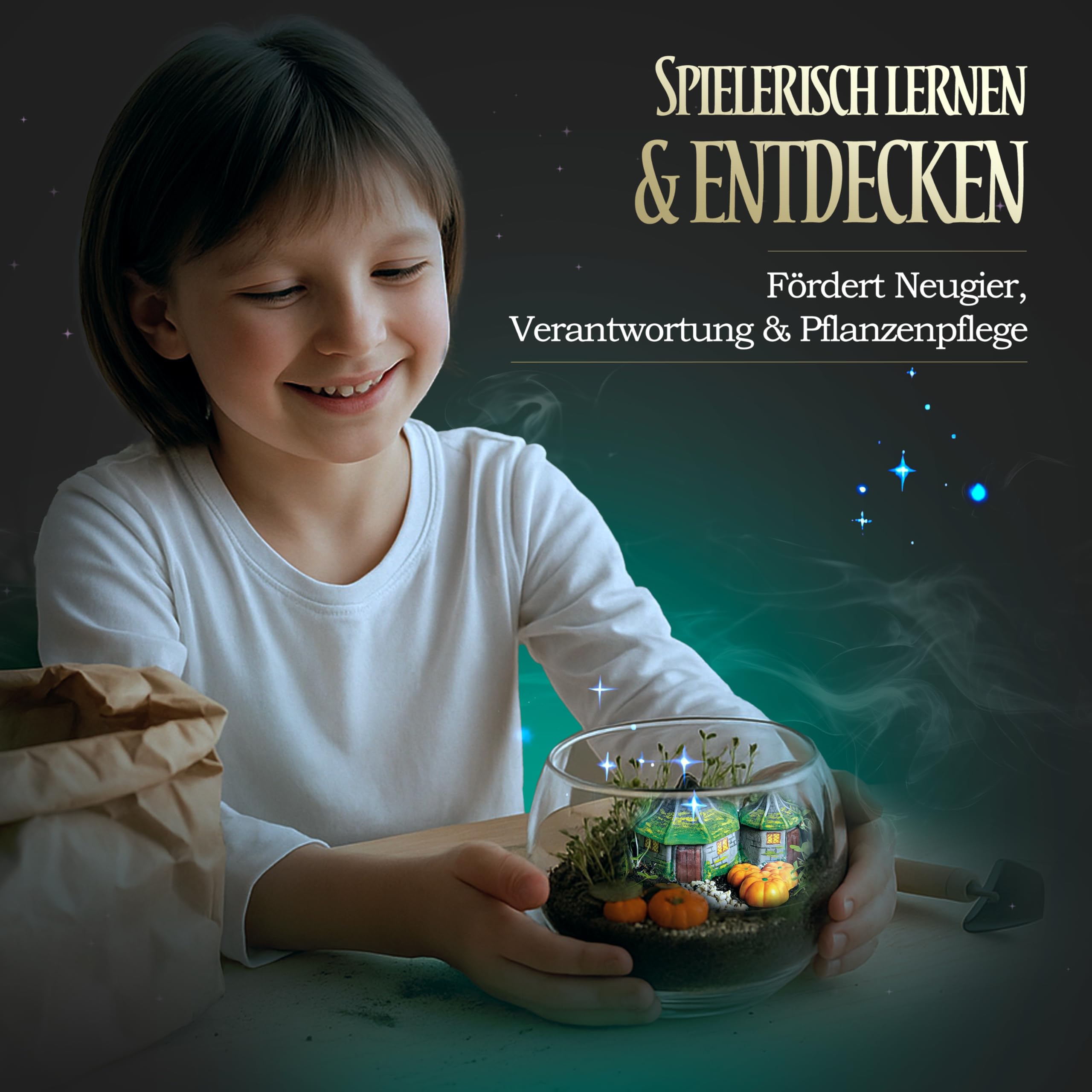 Clementoni 19248 Terrarium - Harry Potter Hagrid's Hut Educational Kit for Kids Ages 7+ 13