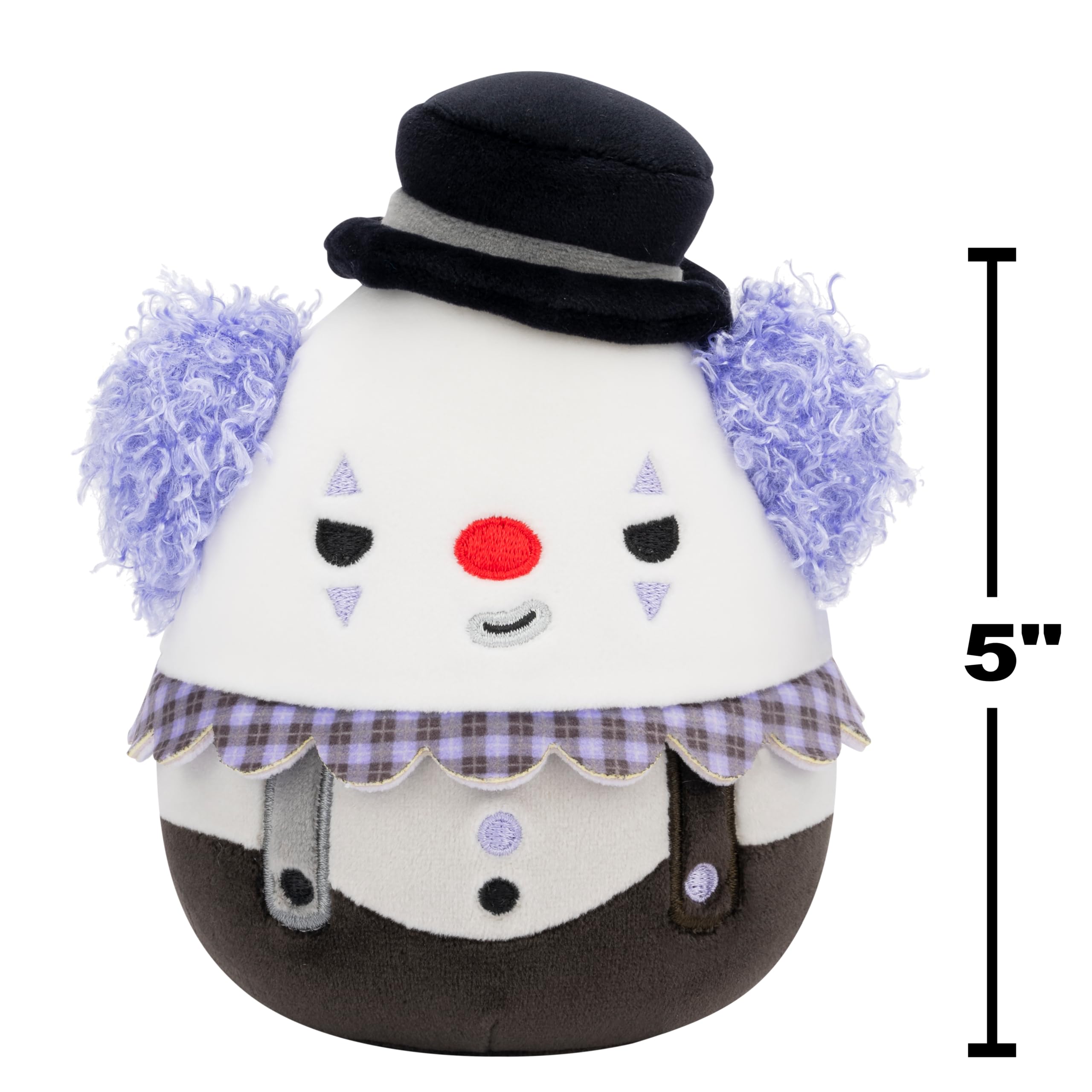 Squishmallows Halloween 4-Pack Plush – Gabin, Fitzy, Malcolm, Ms. K – 5-Inch Stuffed Animals by Jazwares 7