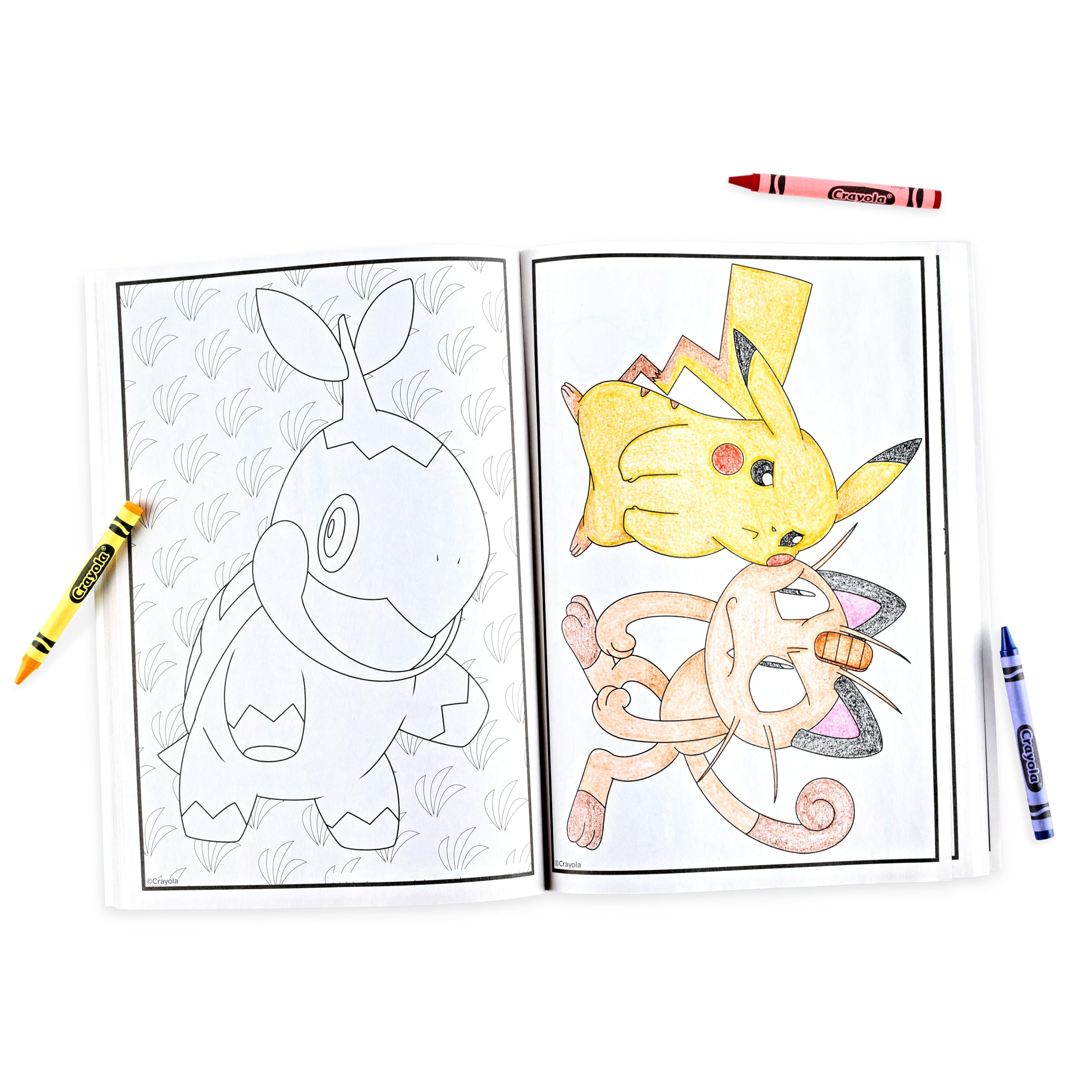 CRAYOLA Pokémon 96-Page Coloring Book with Sticker Sheet 7