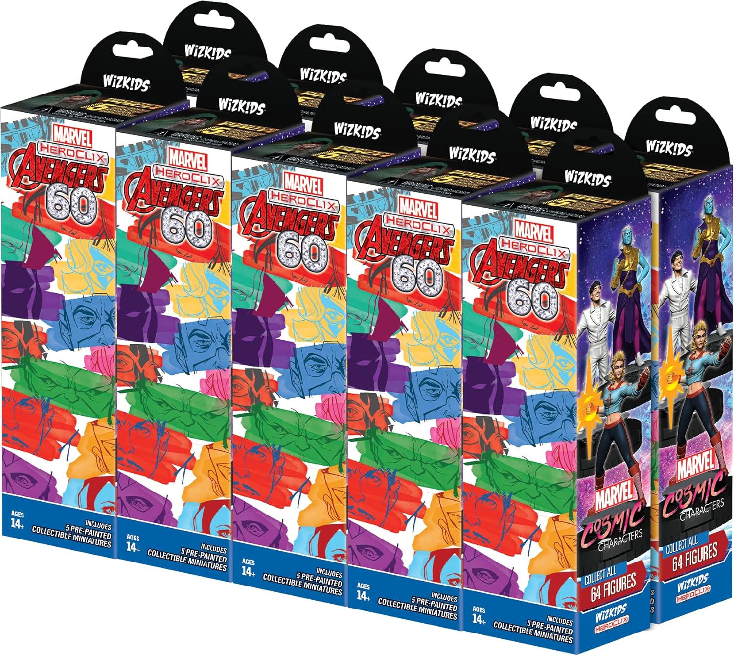 Wizkids Marvel Avengers 60th Anniversary Booster Brick (Box of 10)