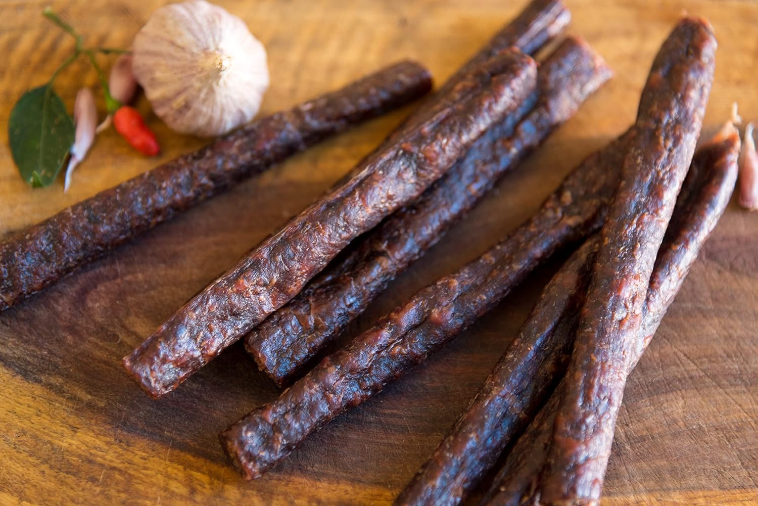 Biltong Boss Chilli Garlic Droewors - Authentic South African Beef Snack, Ready to Eat 5