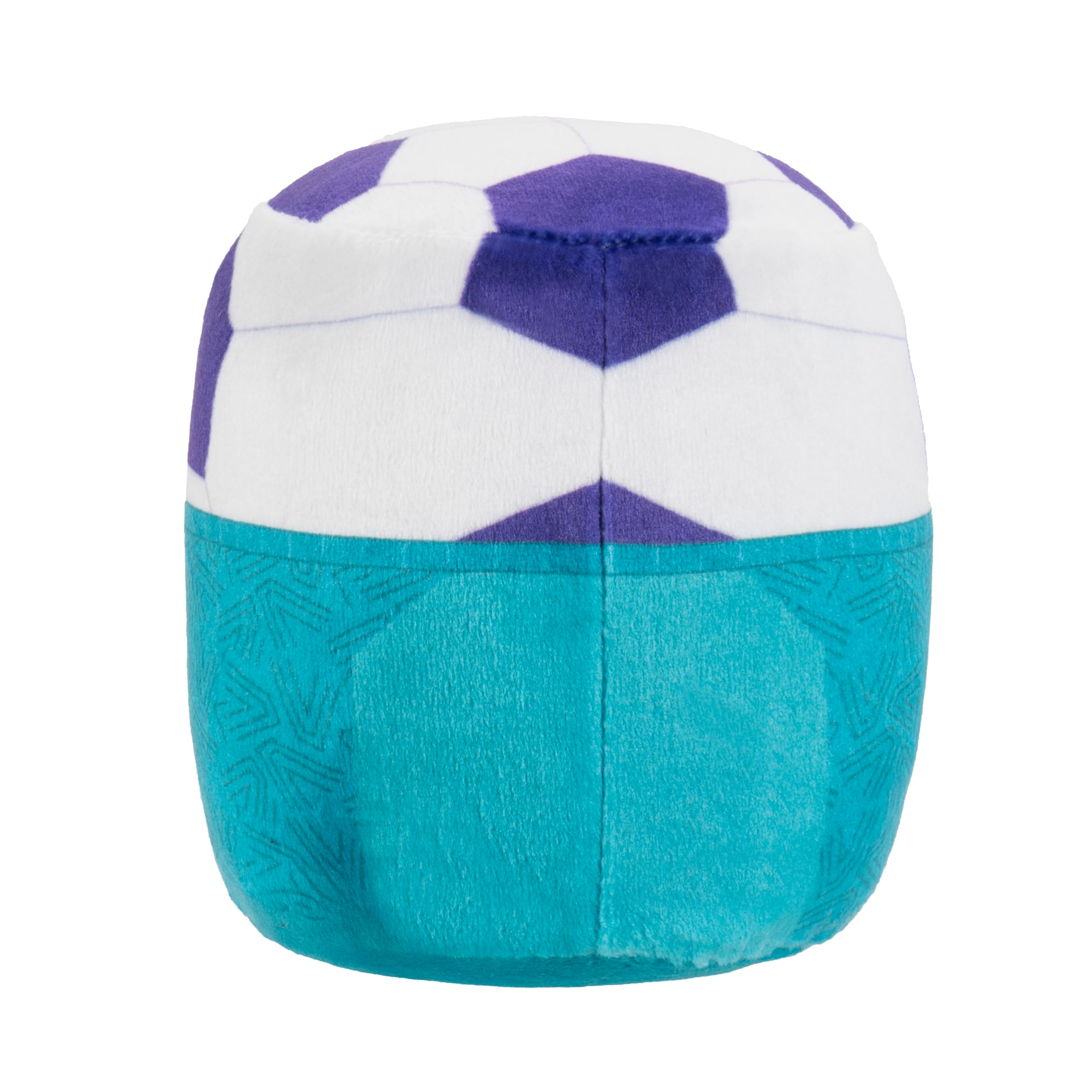 Squishmallows Chewmees Hasina Tennis Ball + Howie Soccer Ball Dog Toys, 2-Pack, Mini Plush 6