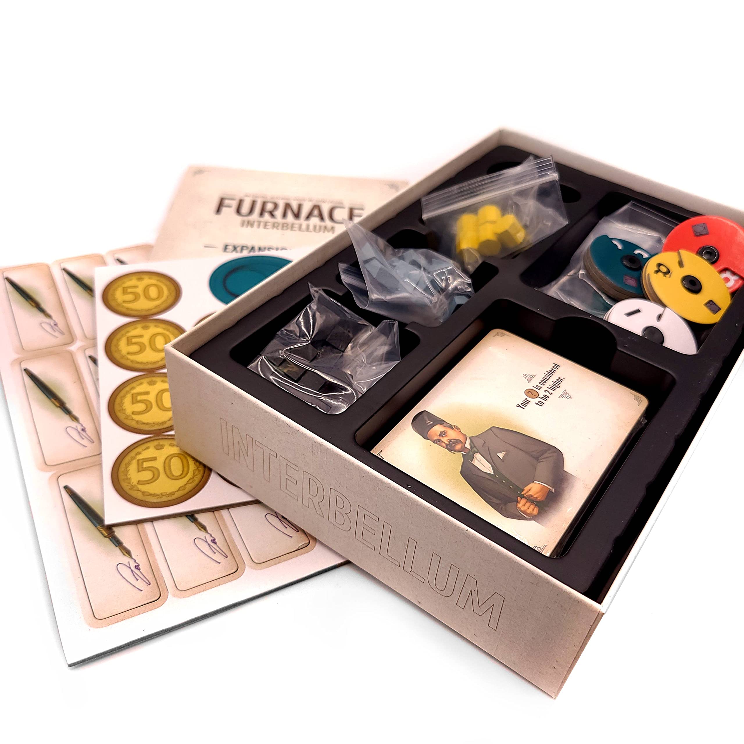 Arcane Wonders Furnace: Interbellum Board Game Expansion 5