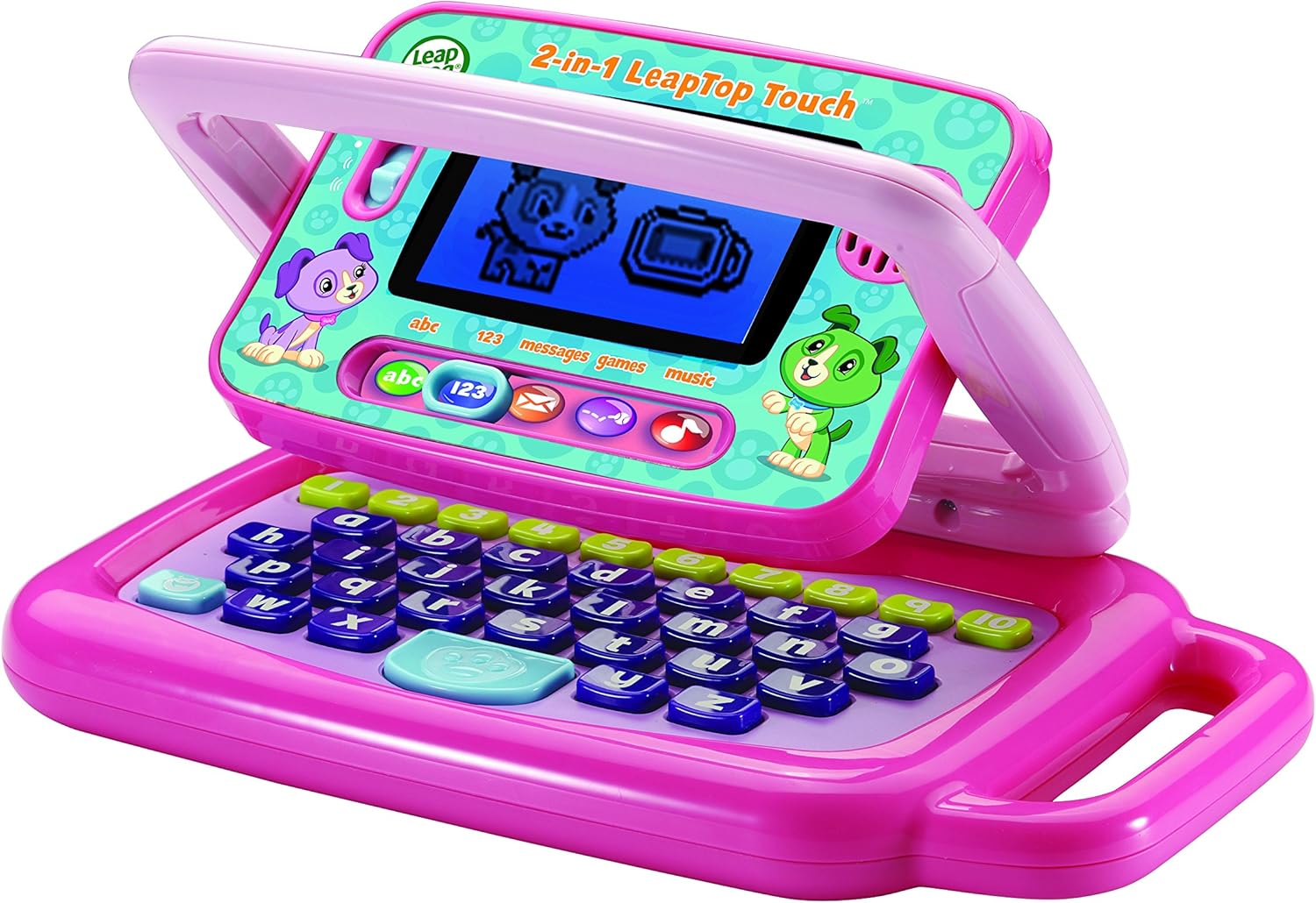 LeapFrog 2-in-1 LeapTop Touch Laptop - Educational Learning Tablet for Kids Ages 2+ 3