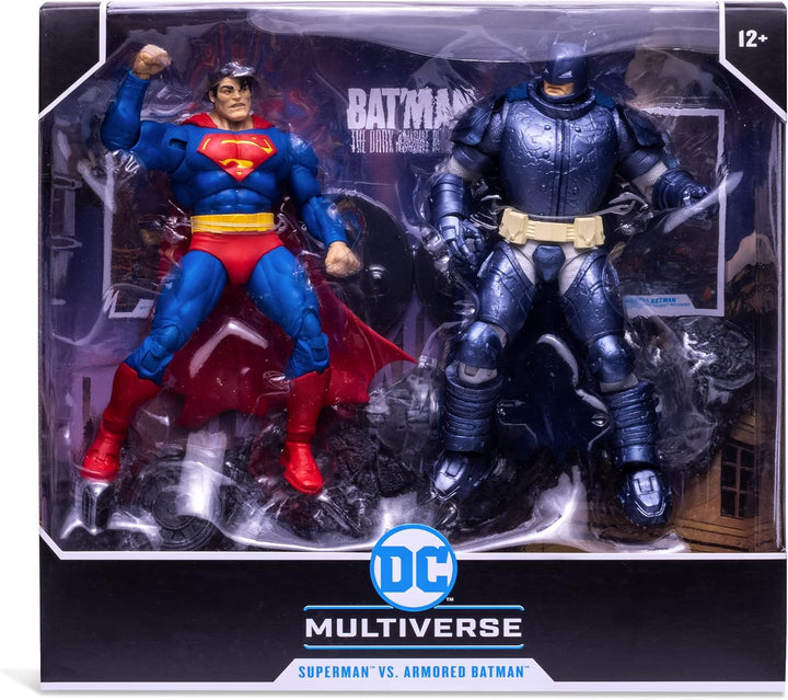 McFarlane DC Multiverse The Dark Knight Returns - Superman vs Batman Action Figure Multipack (TM15457)