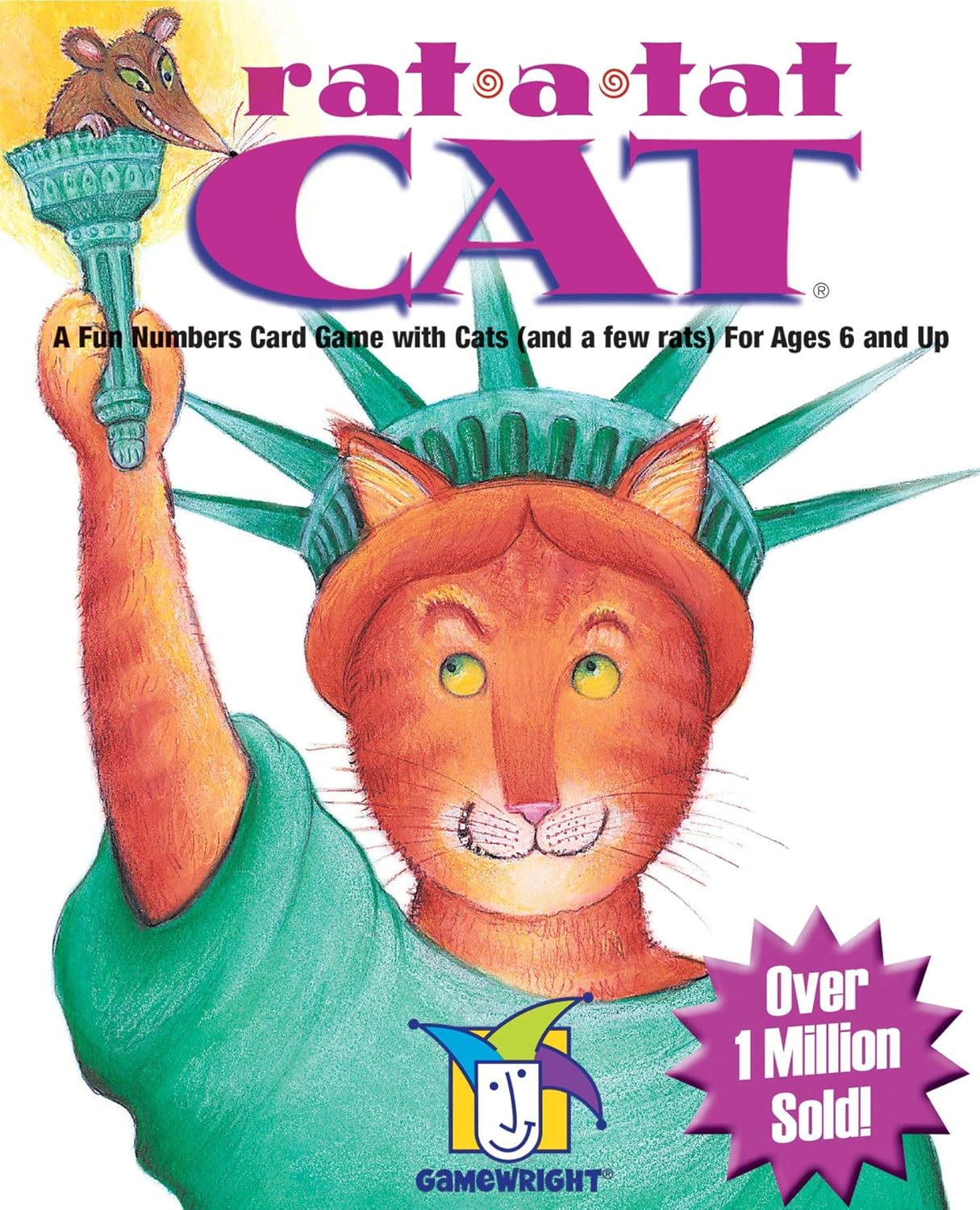 Gamewright Rat-a-tat Cat Card Game | Family Strategy Game for 2-6 Players | Ages 6+ 3