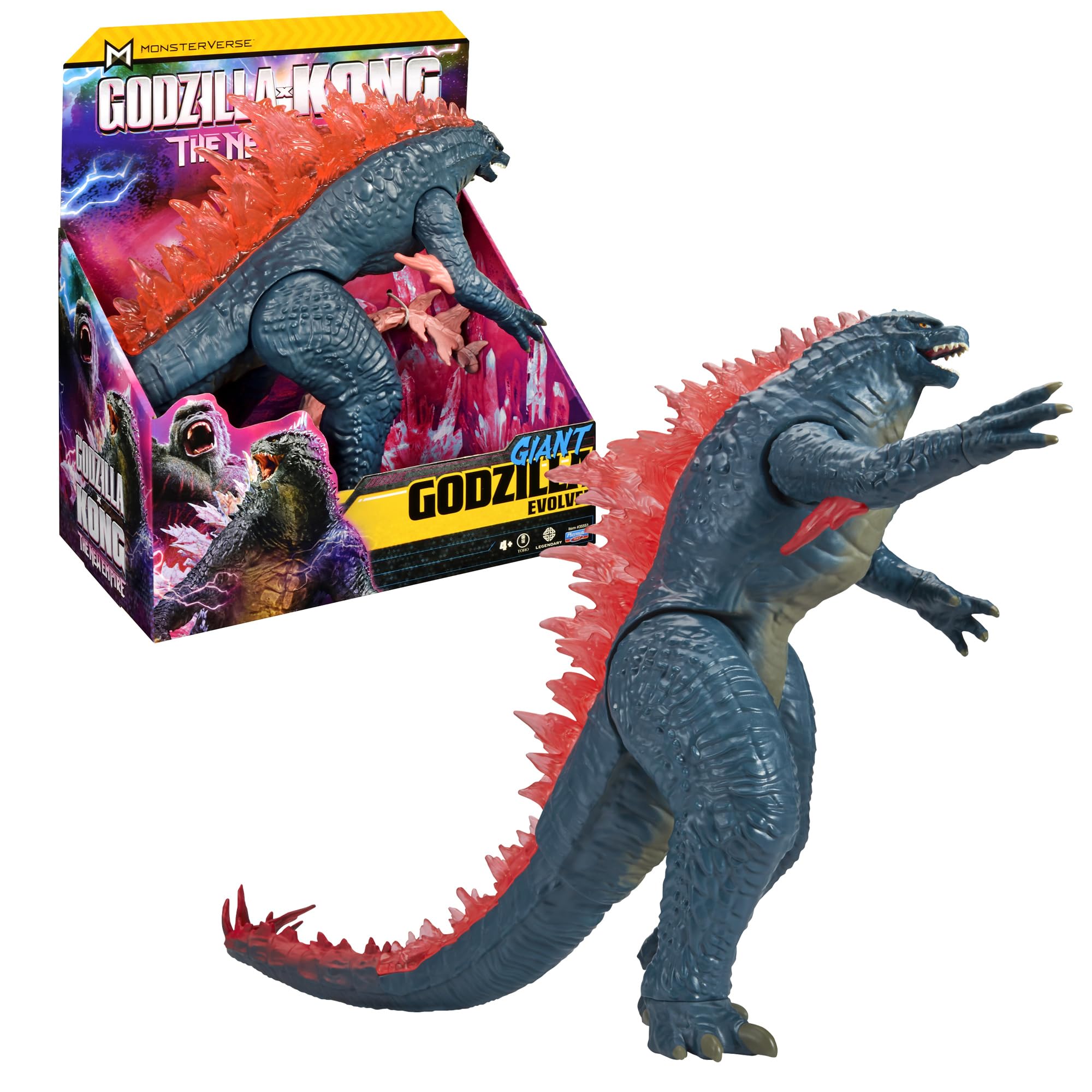 MonsterVerse Godzilla x Kong: The New Empire 11-Inch Giant Godzilla Action Figure | Limited Edition | Ages 4+ 1
