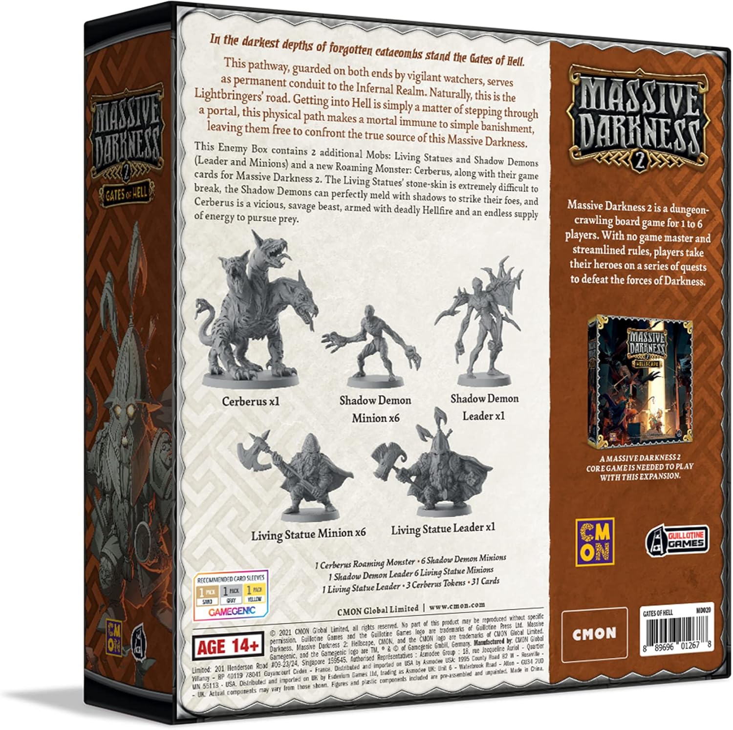 CMON Massive Darkness 2: Gates of Hell Expansion 5
