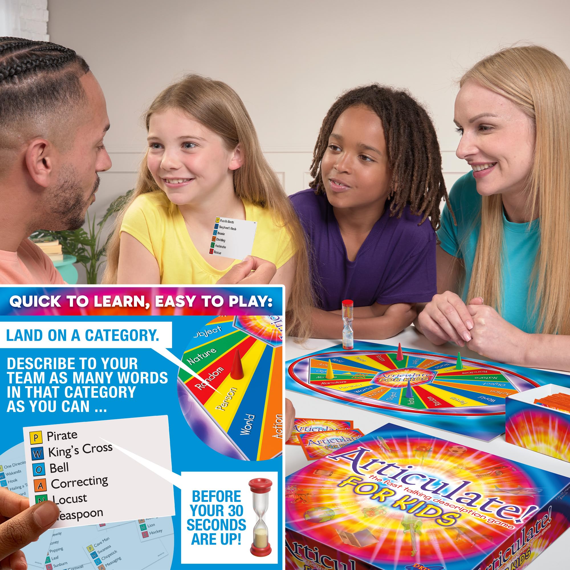 Drumond Park Articulate! for Kids Family Board Game - Fast Talking Description Game for Children 6+ 8