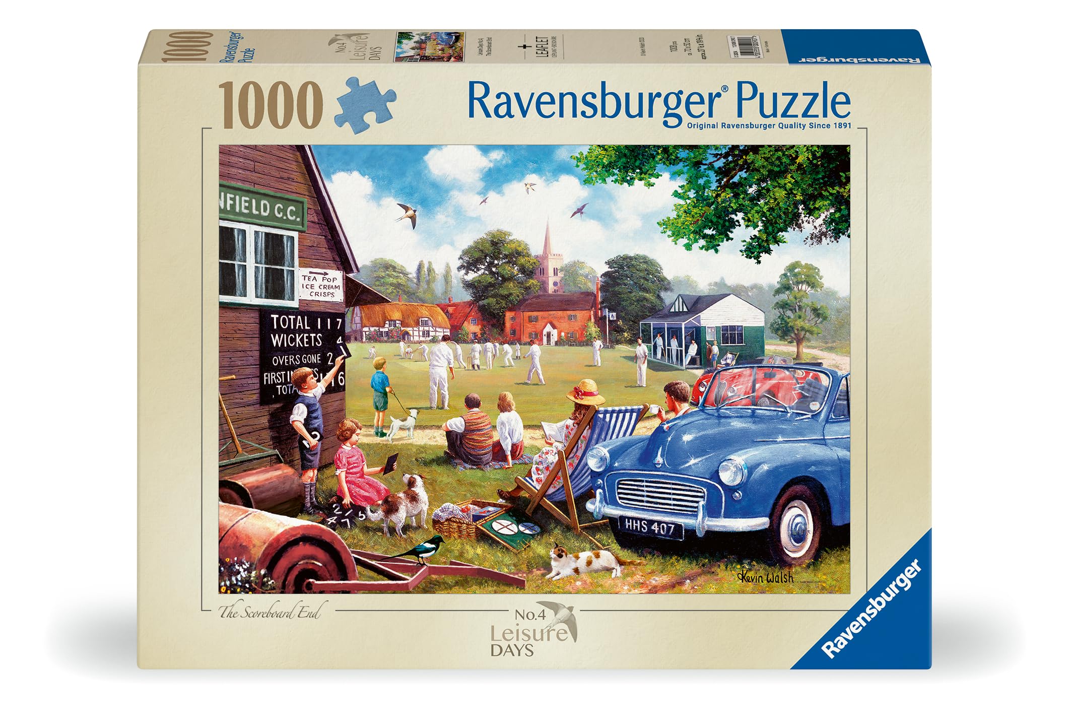 Ravensburger Leisure Days No 4 The Scoreboard End 1000 Piece Jigsaw Puzzle 2