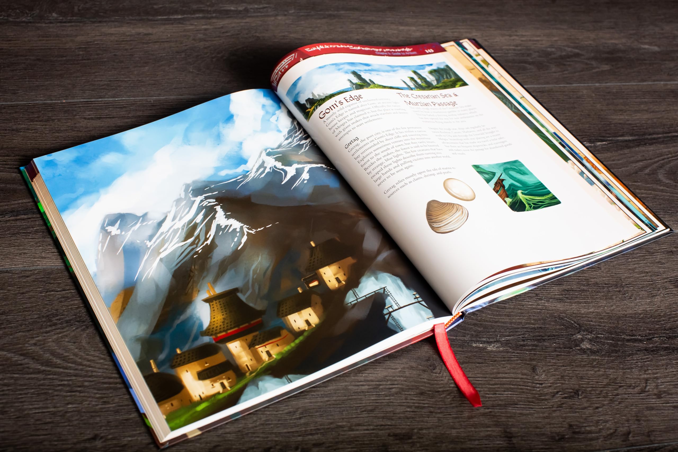 Red Raven World of Arzium RPG Book - Hardcover | English Language 3