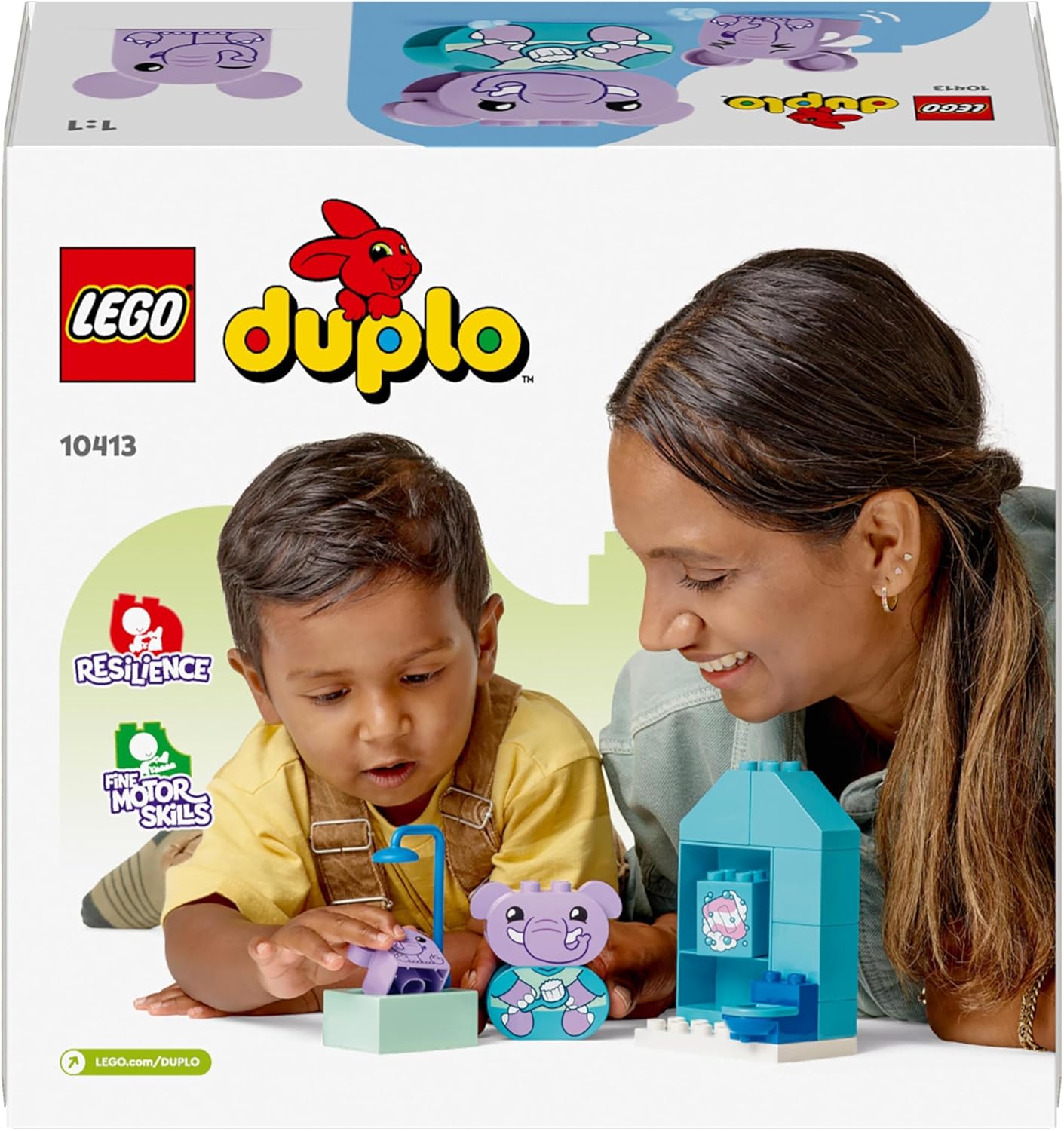LEGO DUPLO My First Daily Routines: Bath Time Playset - Educational Building Toy for Toddlers 18 Months+ 6