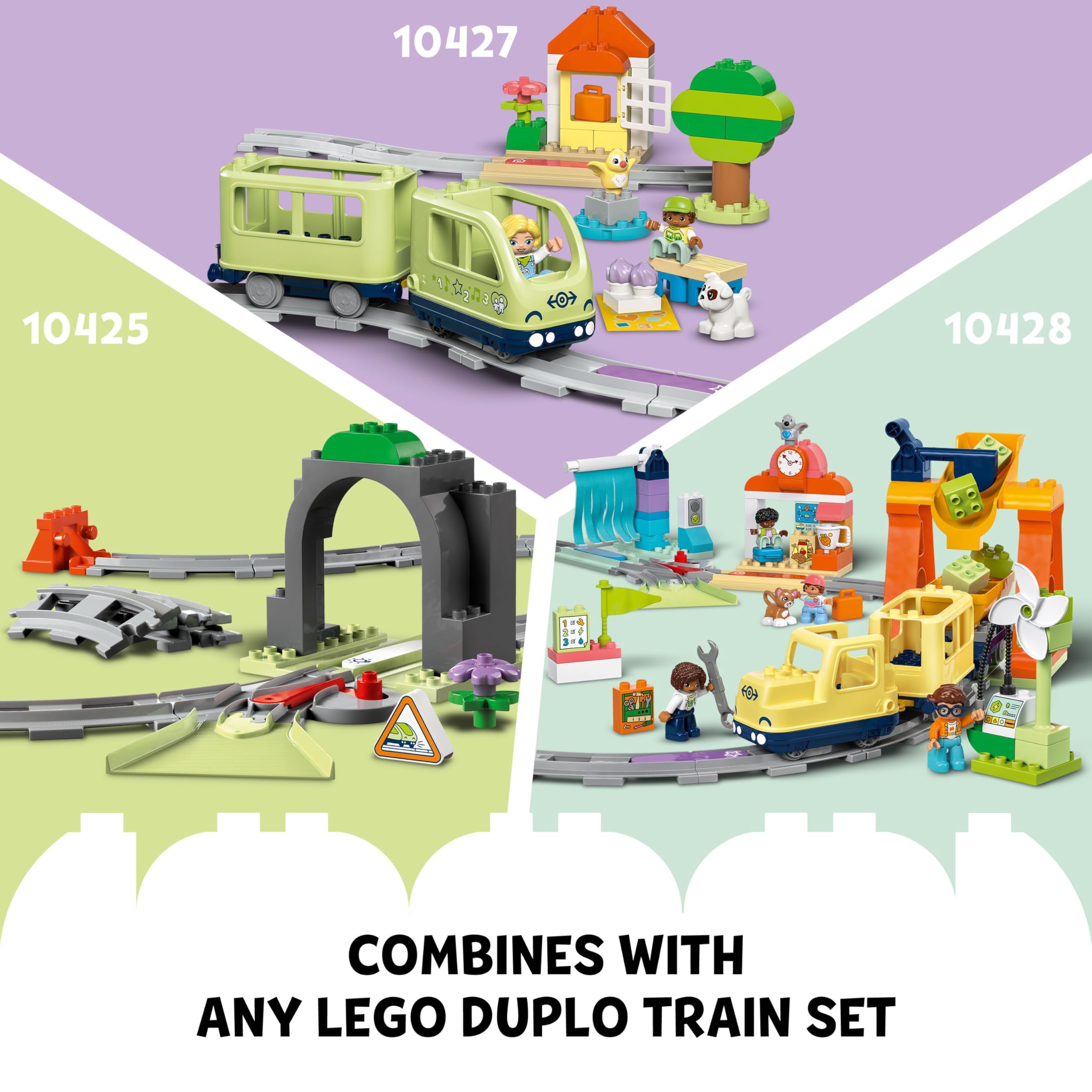 LEGO DUPLO Train Bridge and Tracks Expansion Set 10426 | Ages 2+ | Educational Building Toy 7