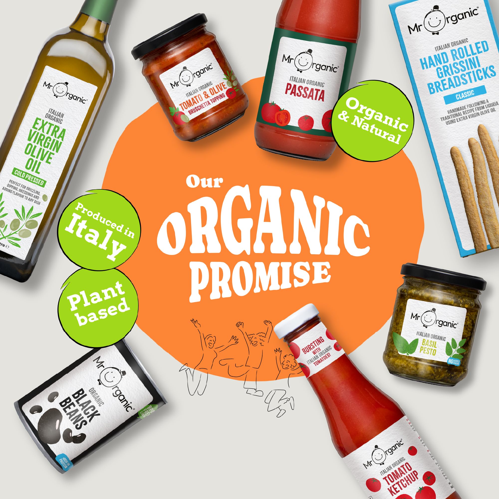 Mr Organic Glaze with Balsamic Vinegar of Modena - Organic Certified Italian Flavor | 150 ml 6