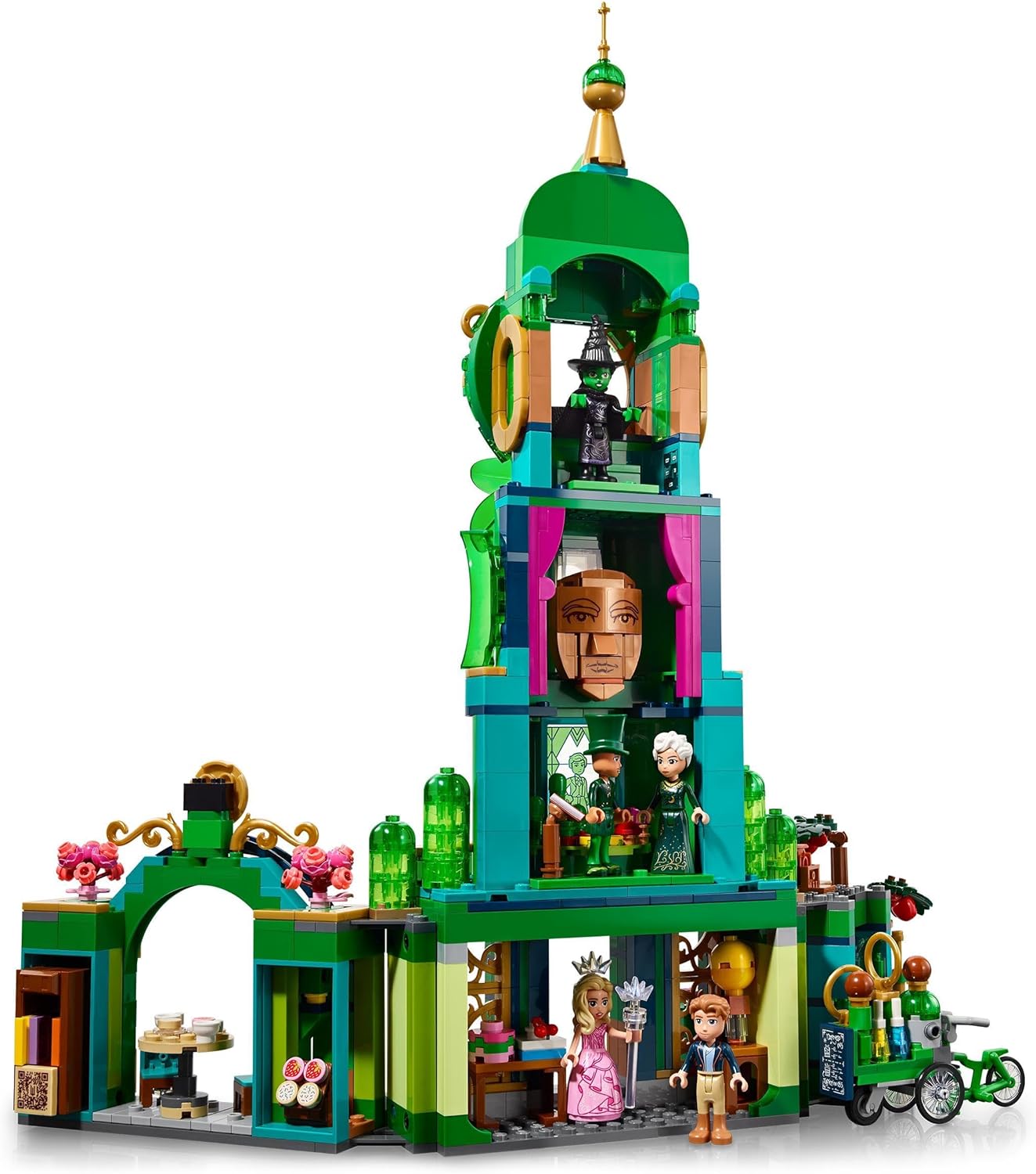 LEGO Wicked Welcome to Emerald City Set - 3-Story Building Toy with 5 Mini-Dolls 7