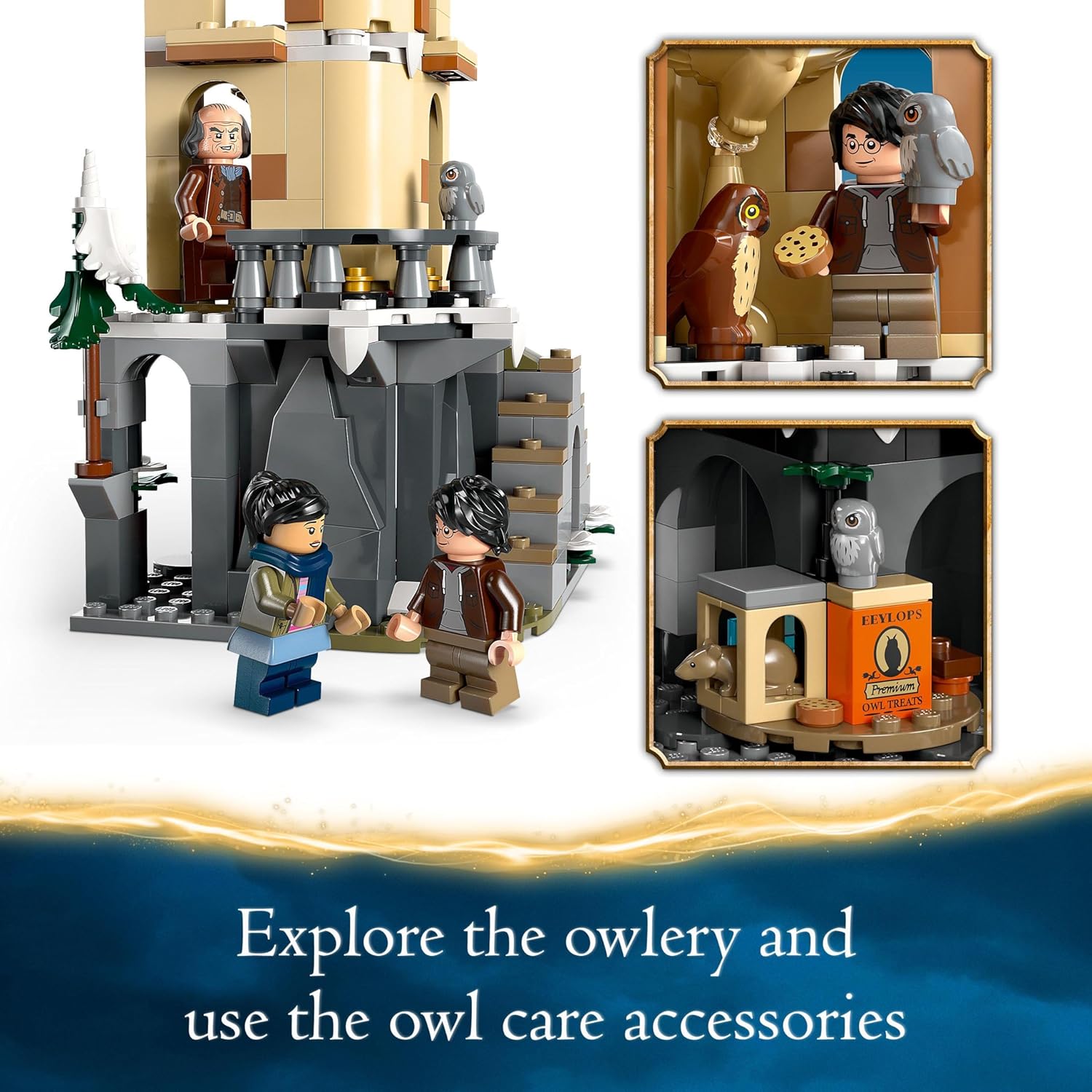 LEGO Harry Potter Hogwarts Castle Owlery 76430 – Bauset für Kinder ab 8 Jahren 6