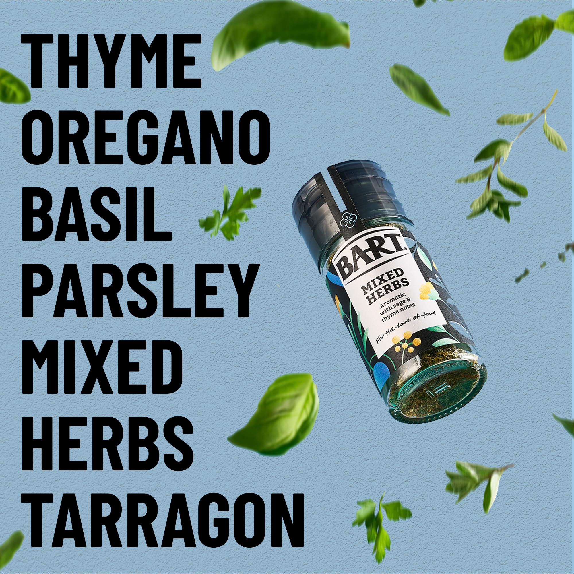 BART Essential Herbs Bundle – Thymian, Oregano, Basilikum, Petersilie, gemischte Kräuter und Estragon 3