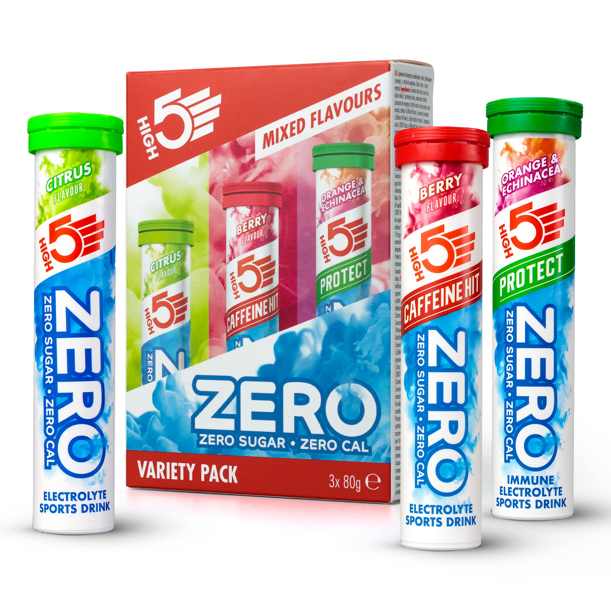 HIGH5 ZERO Electrolyte Tablets with Vitamin C | Sugar-Free Hydration for Sports & Daily Use