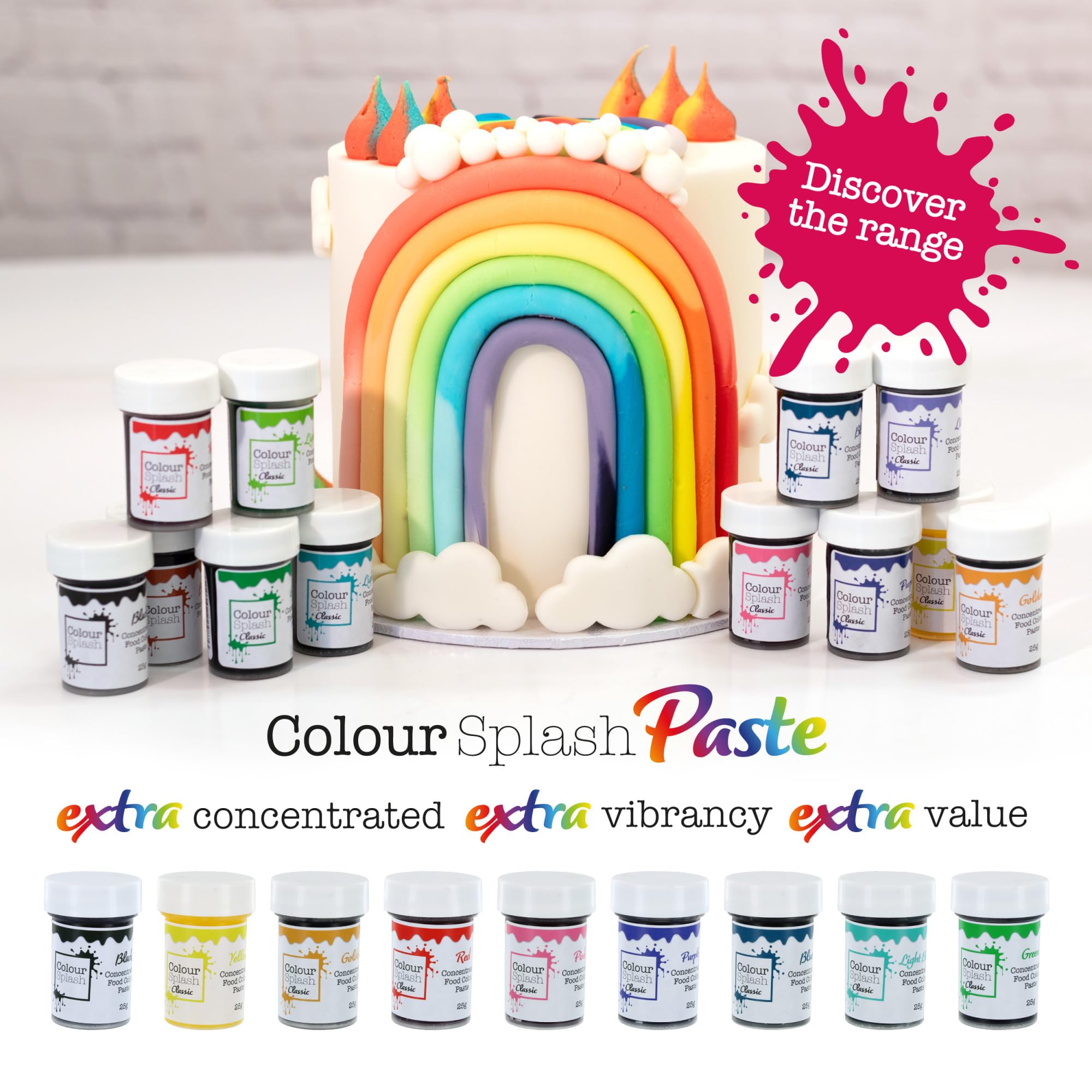 Colour Splash - Golden Concentrated Food Colouring Paste for Baking 9