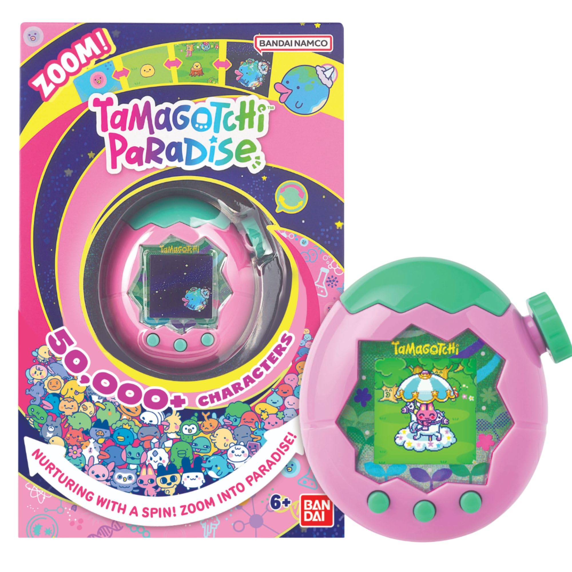 Tamagotchi - Paradise Digital Pet Pink Land Shell