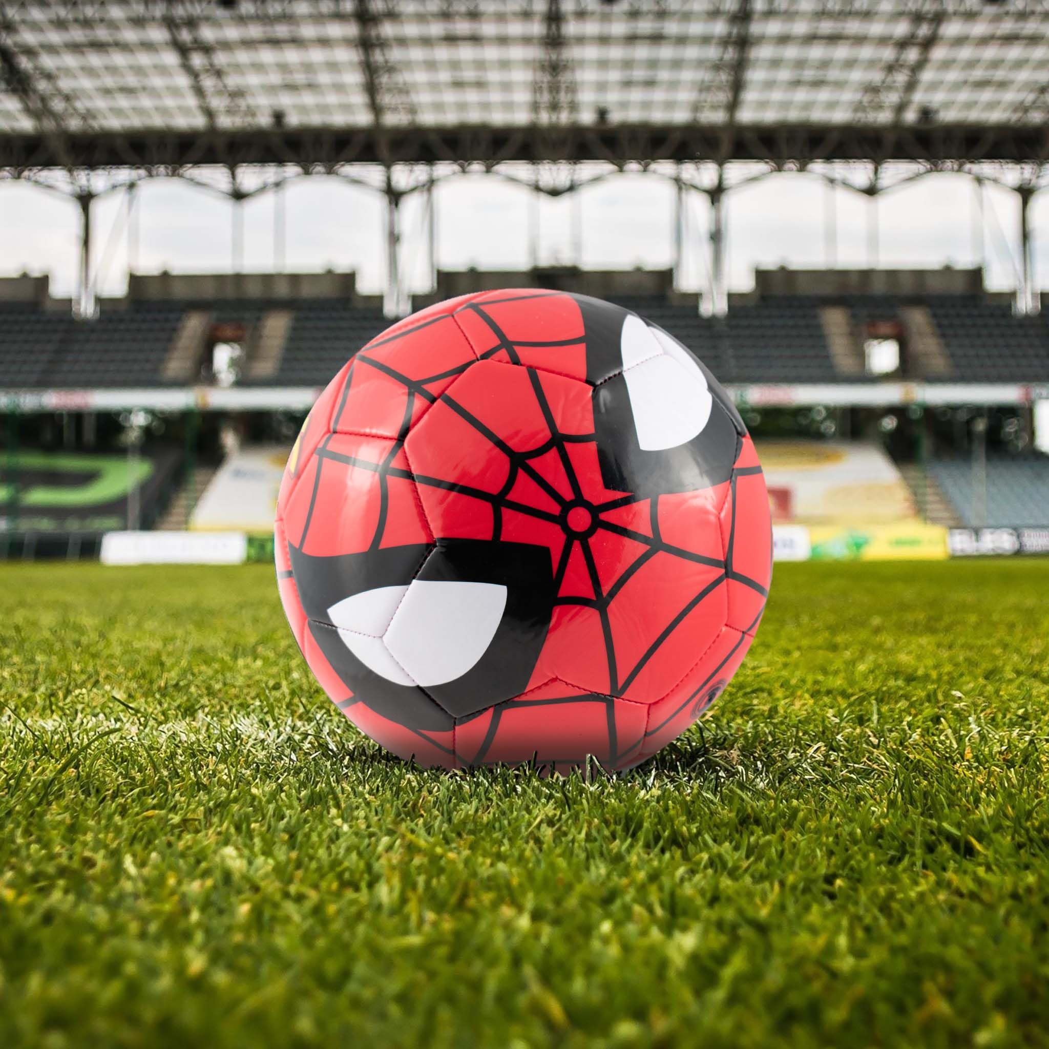 Hy-Pro Spiderman Size 5 Football - Marvel Design | Outdoor Play & Practice | PVC