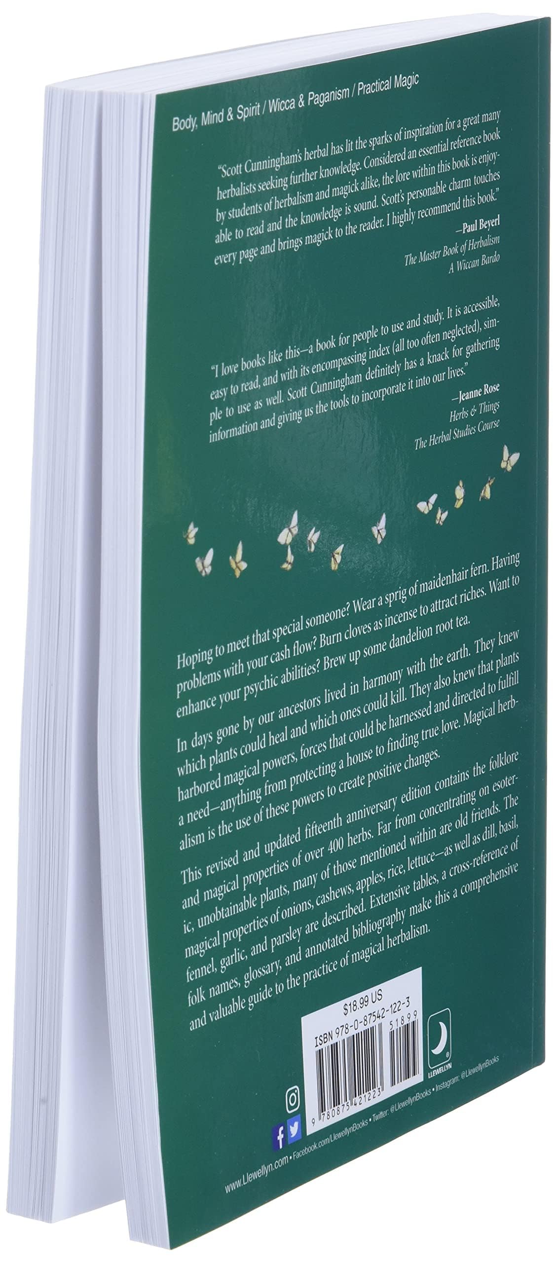 LLEWELLYN Encyclopaedia of Magical Herbs: Cunningham's Encyclopedia (Book 1) | Paperback Illustrated 3