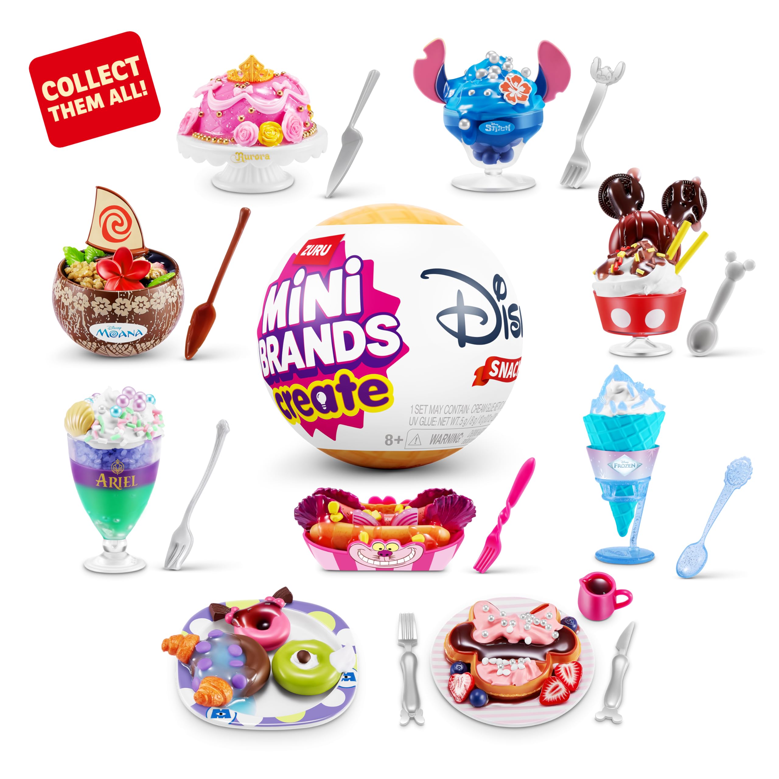 Mini Brands Create Disney Snacks Series 1 - Mystery Mini Replica Snack by ZURU 8