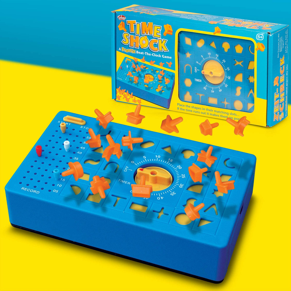 Tobar Time Shock Game - 2 Players, Ages 6+