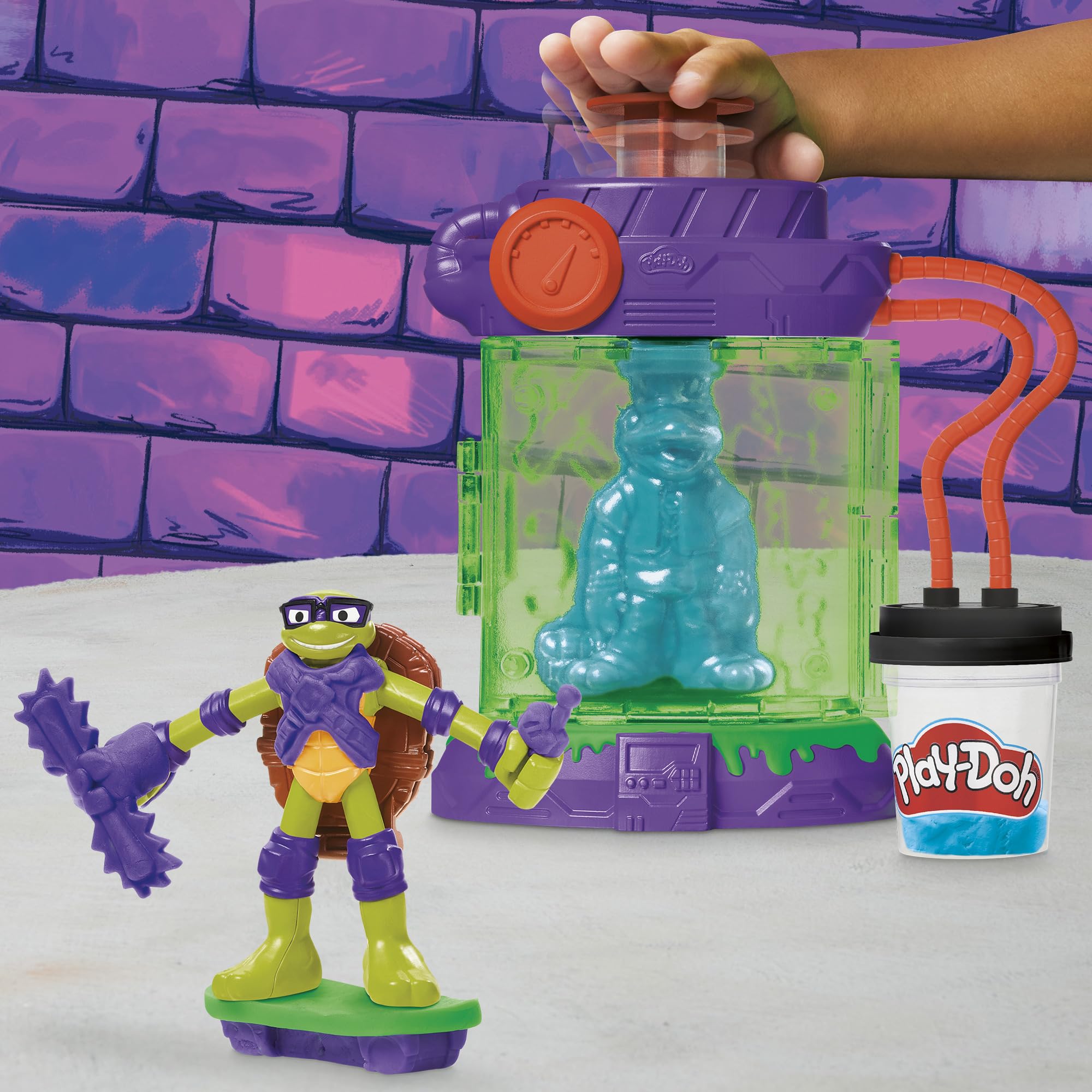 Play-Doh Teenage Mutant Ninja Turtles Mutation Station Playset | Ages 4+ 2