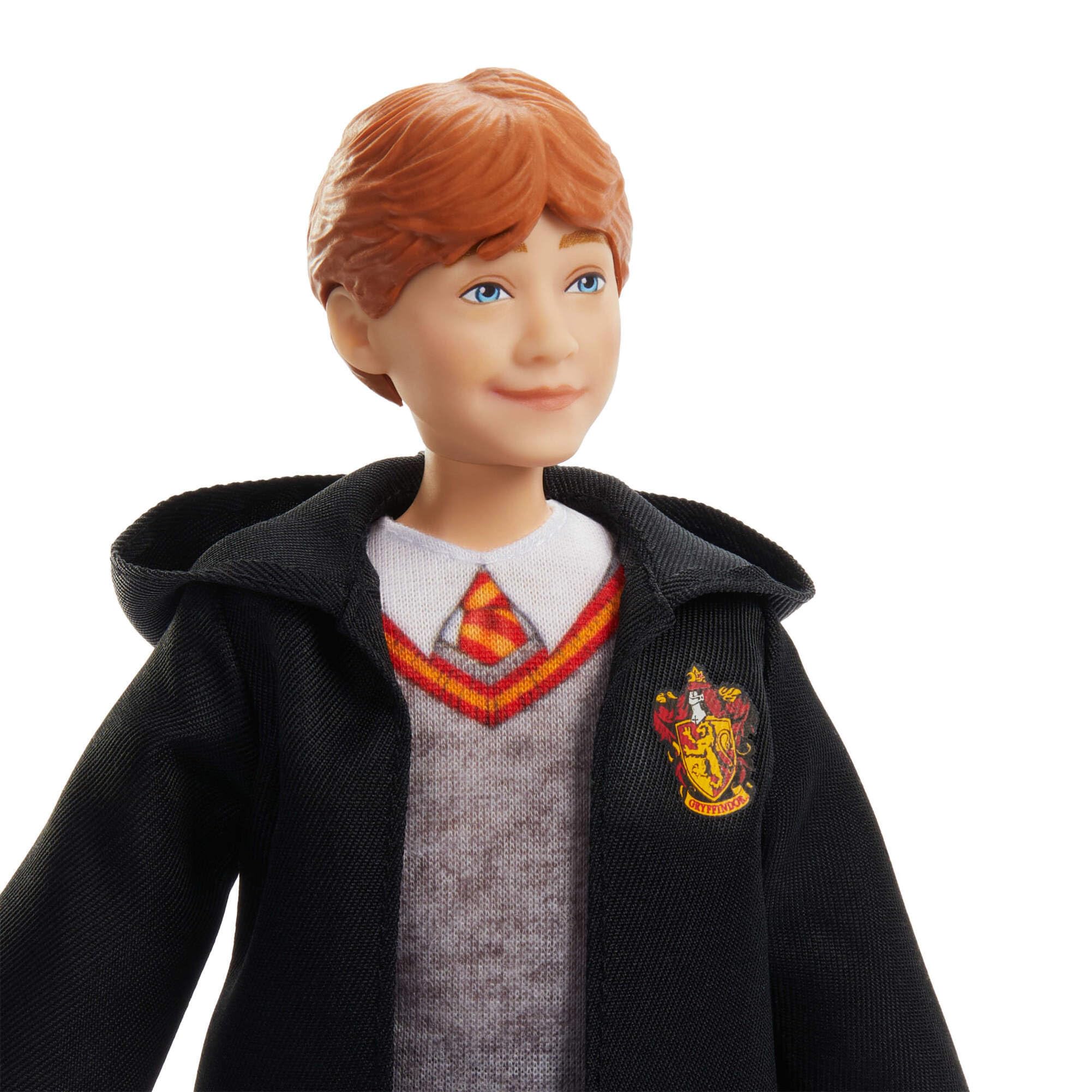 Mattel Harry Potter Ron Weasley Fashion Doll - Hogwarts Uniform with Wand, Ages 6+ 5