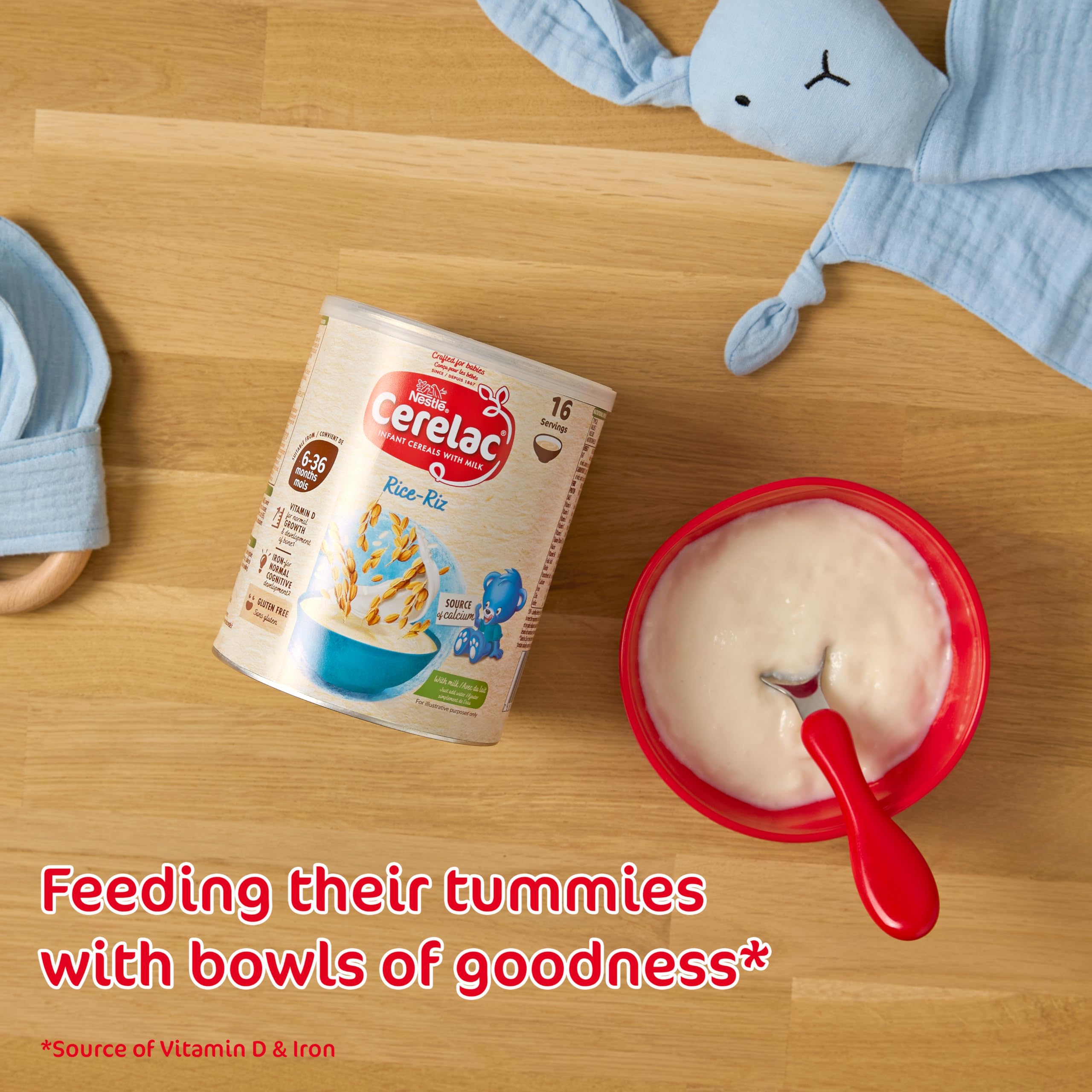 Cerelac Rice with Milk Infant Cereal, 6 months+, 400 g (Pack of 1) 4