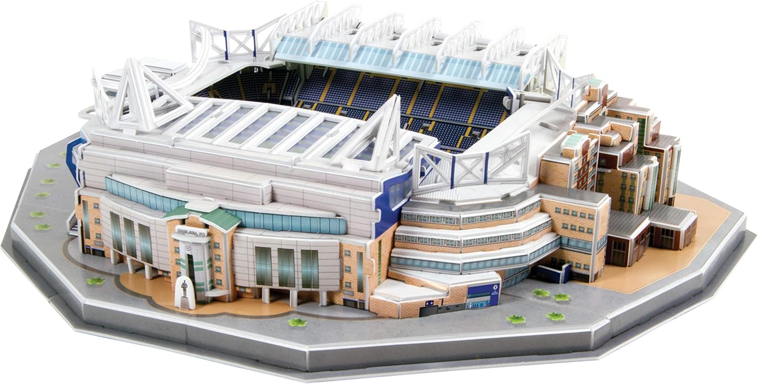 Chelsea Stamford Bridge 3D Puzzle - 158-Piece Building Set for Kids 7+ 3