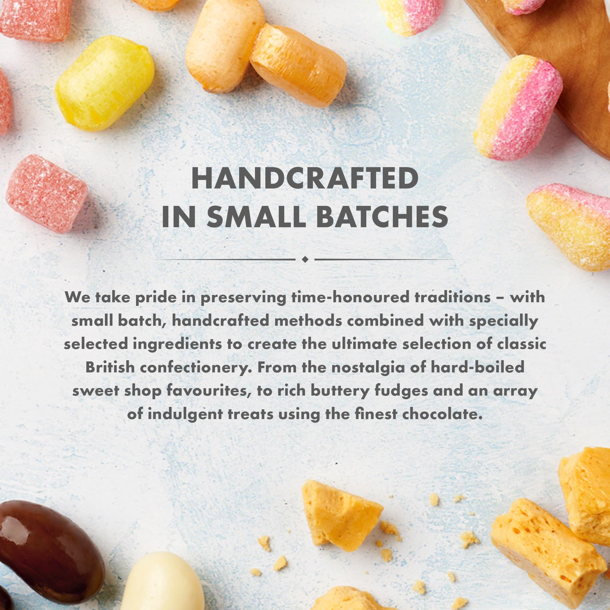 Stockley's Christmas Pudding Fudge Treat Carton - 220g Fruity Festive Fudge with Citrus Peel & Raisins 3