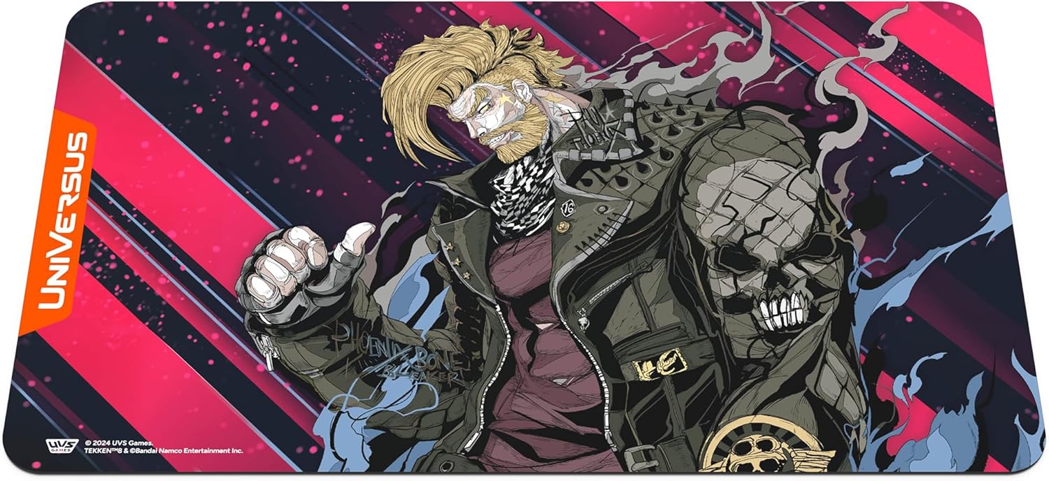 UniVersus Tekken 8 Paul Playmat - 24 x 14 Inches Neoprene Tabletop Mat 8