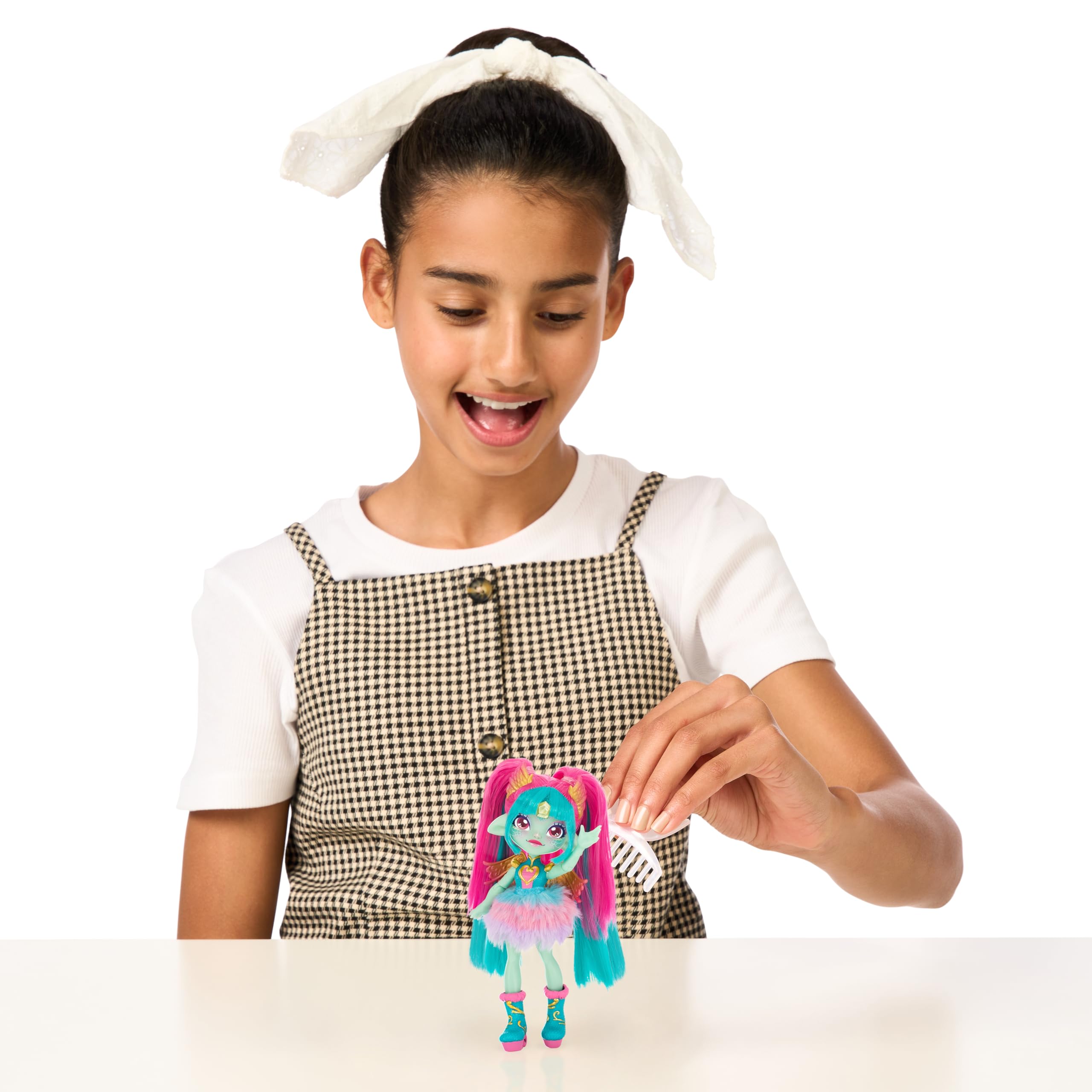 Magic Mixies Pixlings - Unicorn Pixling Doll with Magic Potion Reveal (6.5") 7