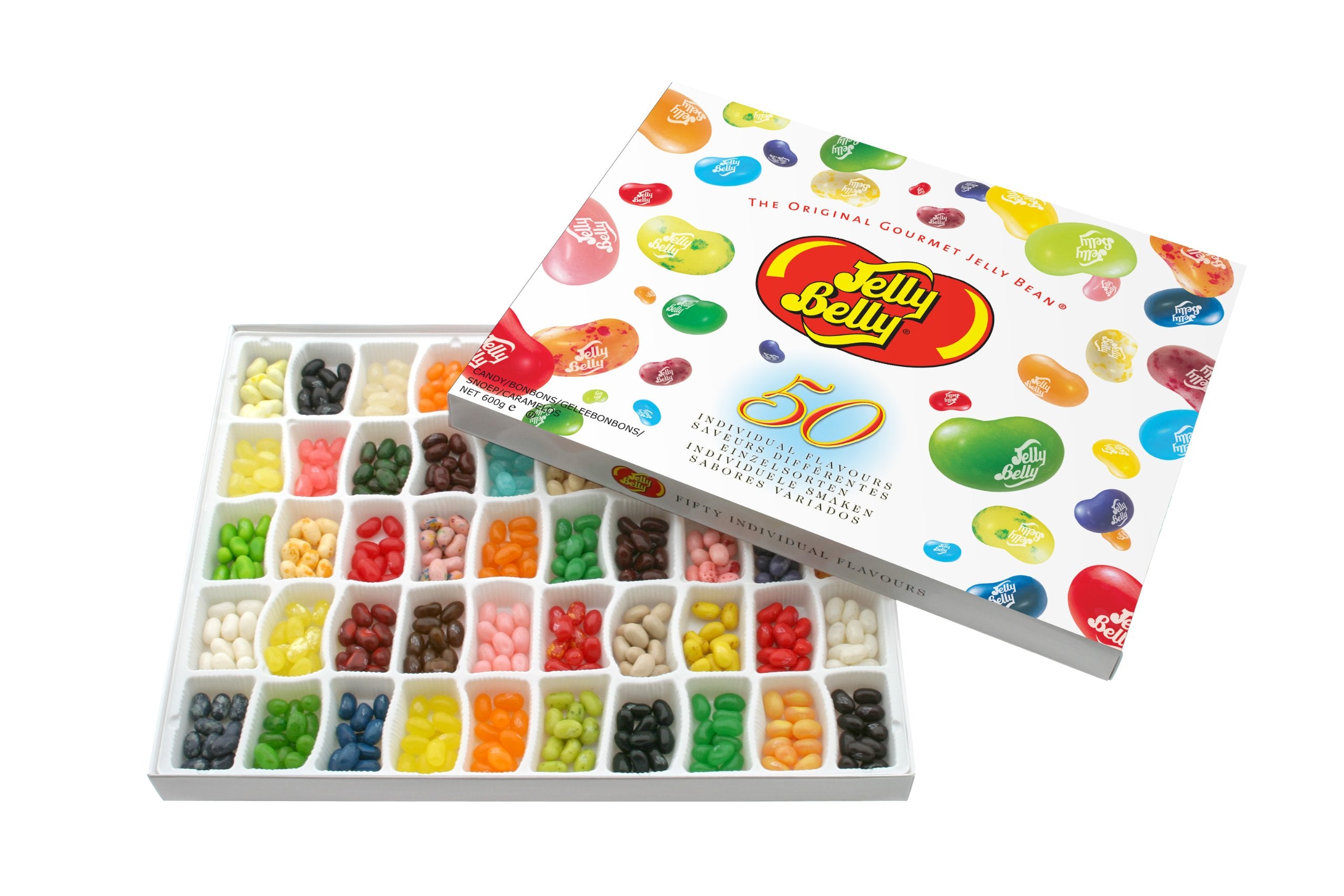 Jelly Belly Gourmet Jelly Beans Gift Box - 50 Flavours | 600g