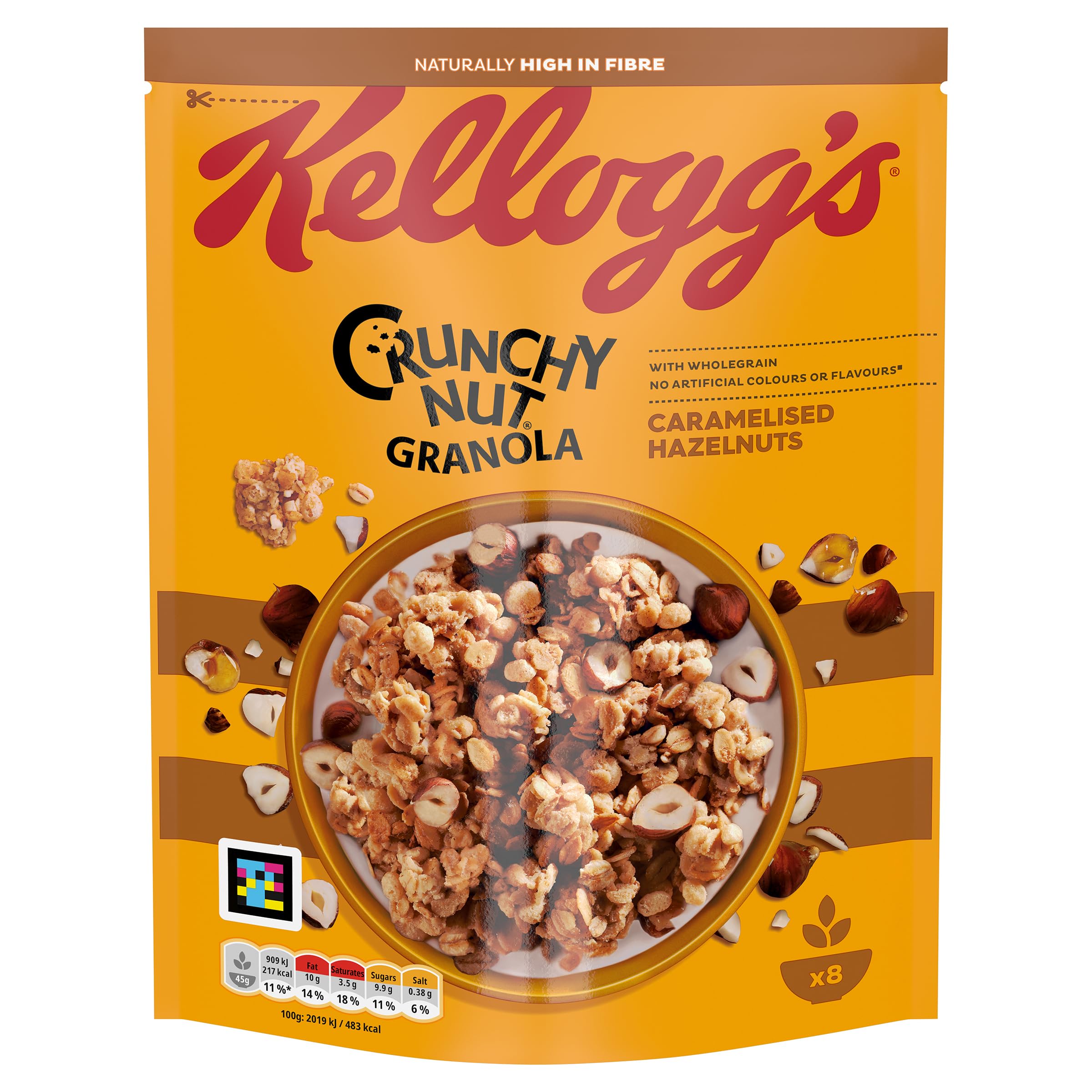 Kellogg's Crunchy Nut Granola with Caramelised Hazelnuts 380g