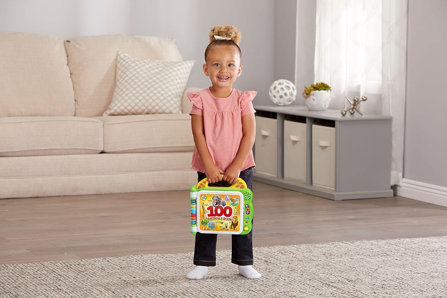 LeapFrog 100 Animals Book, Baby Book with Sounds and Colours for Sensory Play, E 6