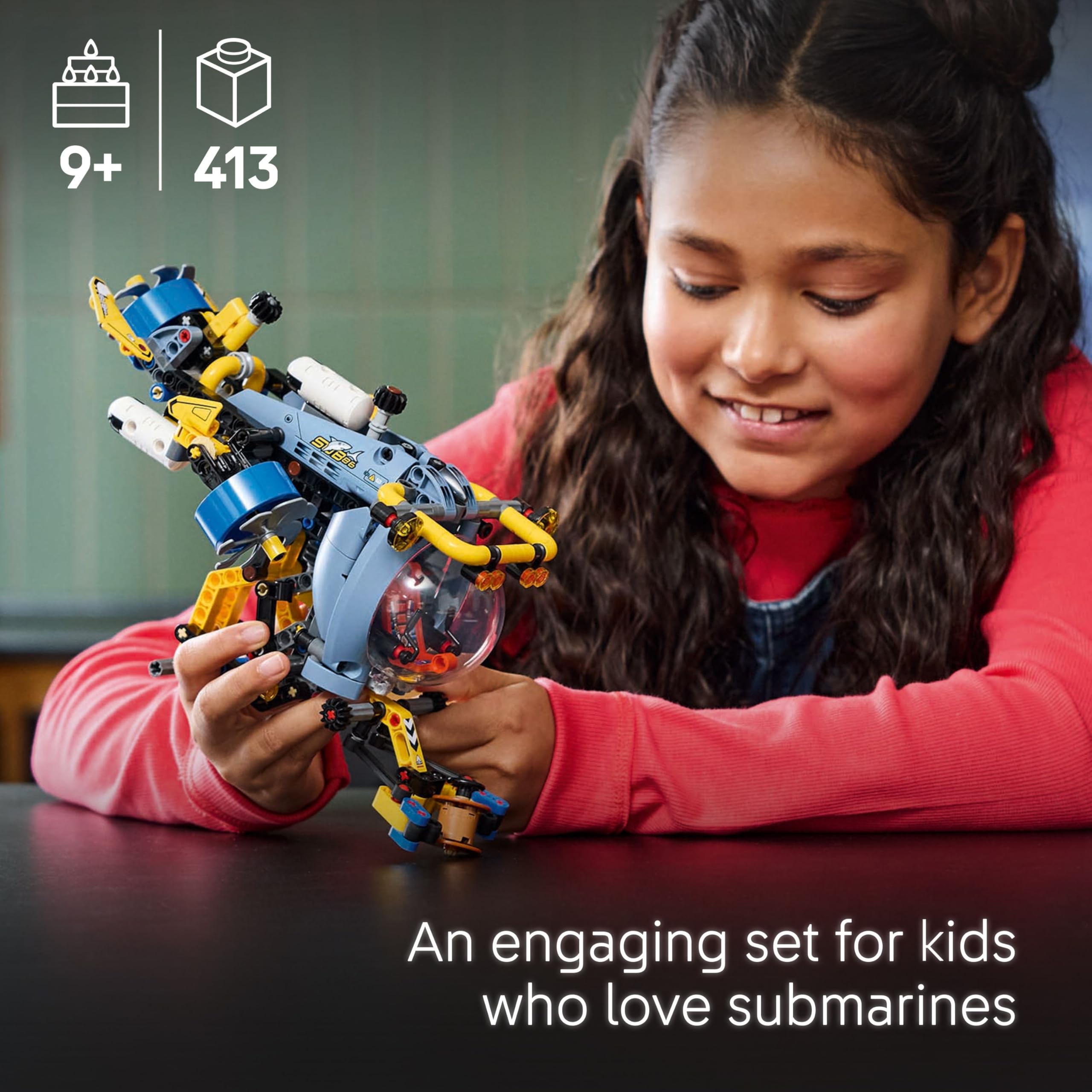 LEGO Technic Deep-Sea Research Submarine Toy - Building Set with Spinning Propellers for Ages 9+ 7