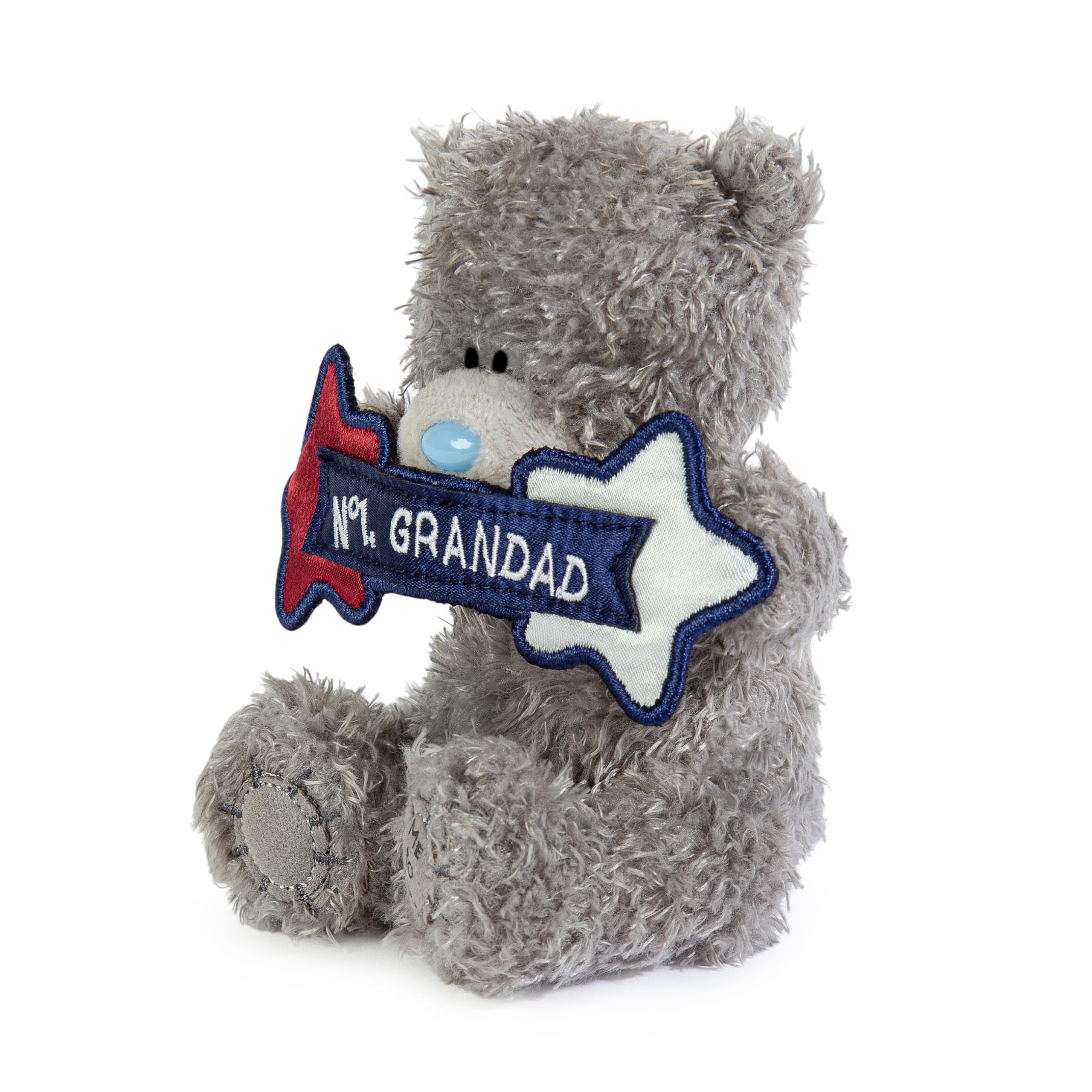 Me To You Bear Tatty Teddy 'No.1 Grandad' Plush Soft Doll | 10 cm | FP401024