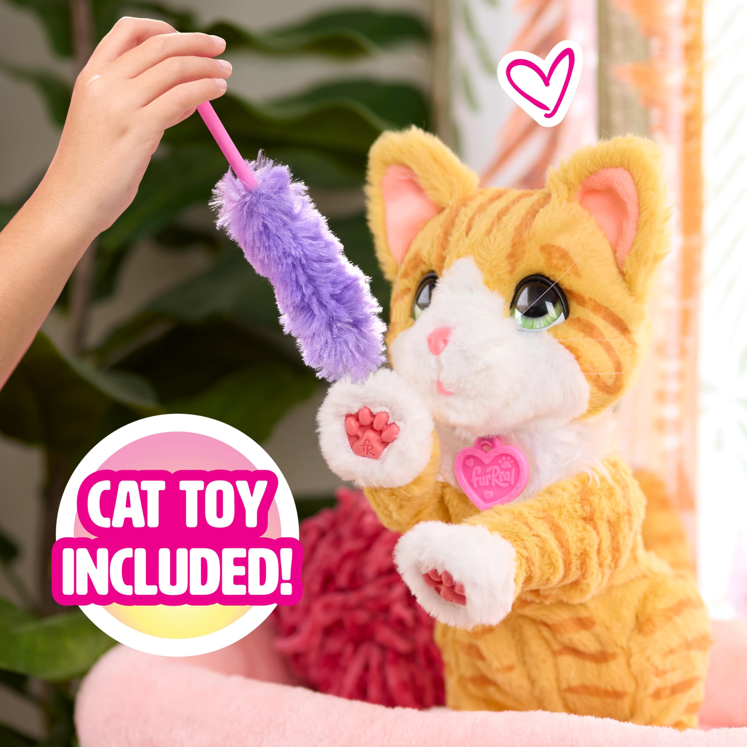 furReal Bella the Biscuit-Making Kitty - Interactive Plush Cat Toy for Kids 4+ 5