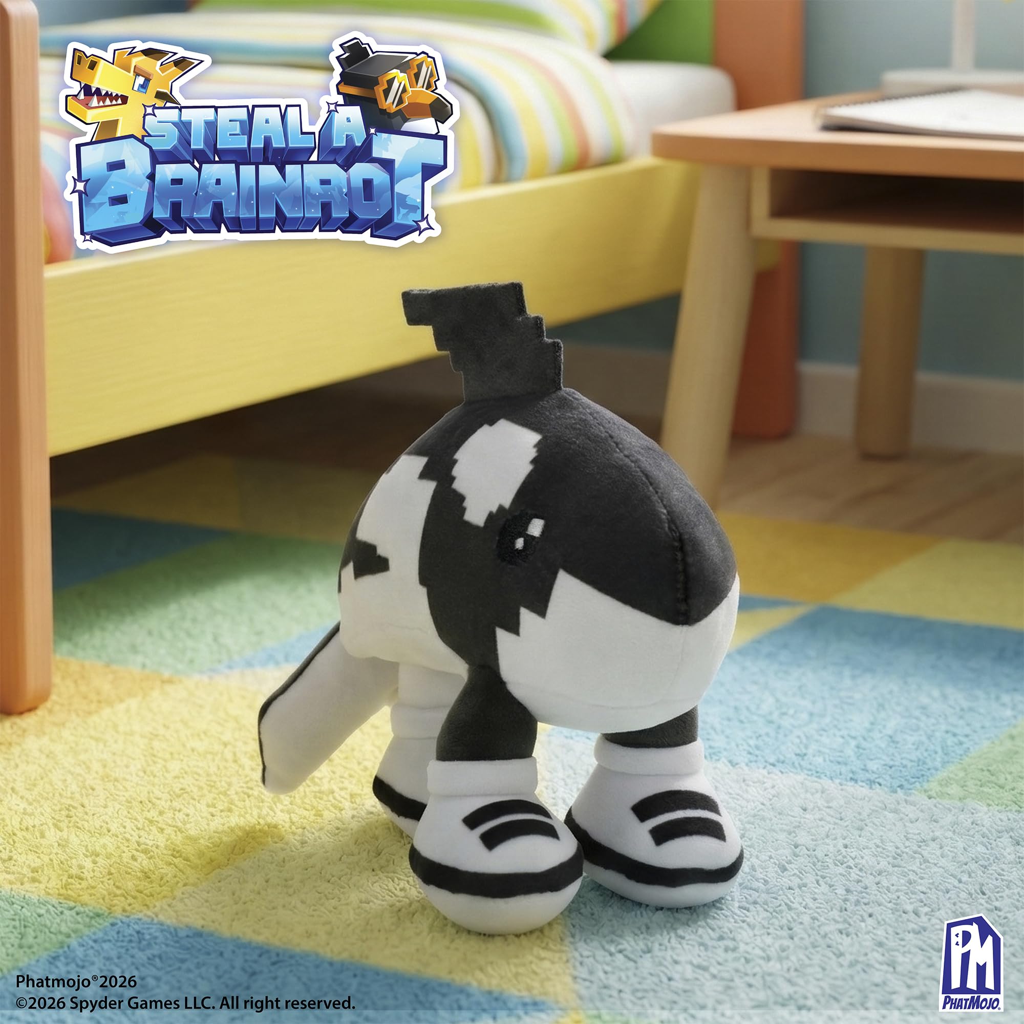Steal A Brainrot Mystery Collectible Plush - Series 1 | 20 cm | Includes Roblox DLC Code 6
