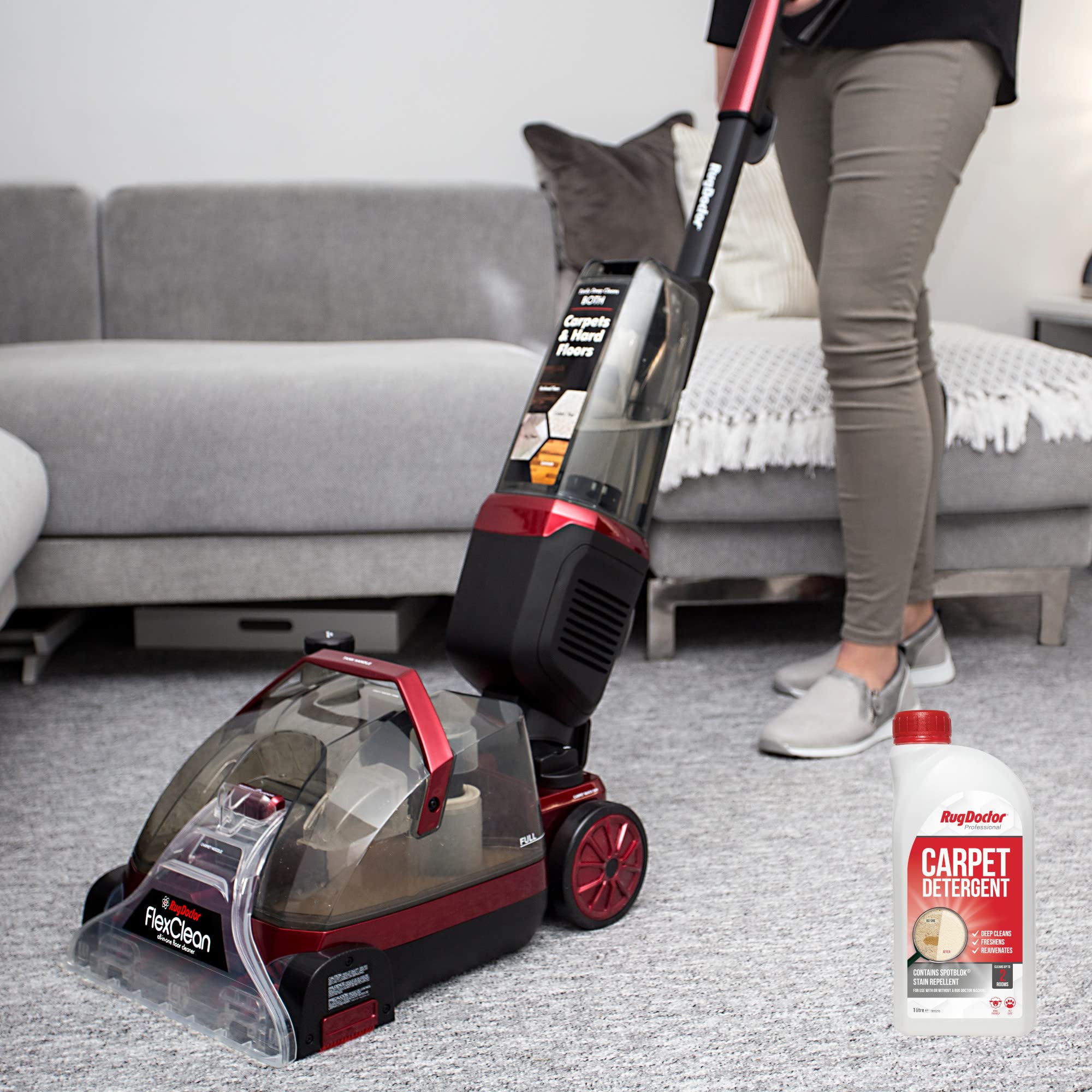 Rug Doctor – Teppichwaschmittel mit SpotBlok-Fleckenschutz, 1 Liter 4