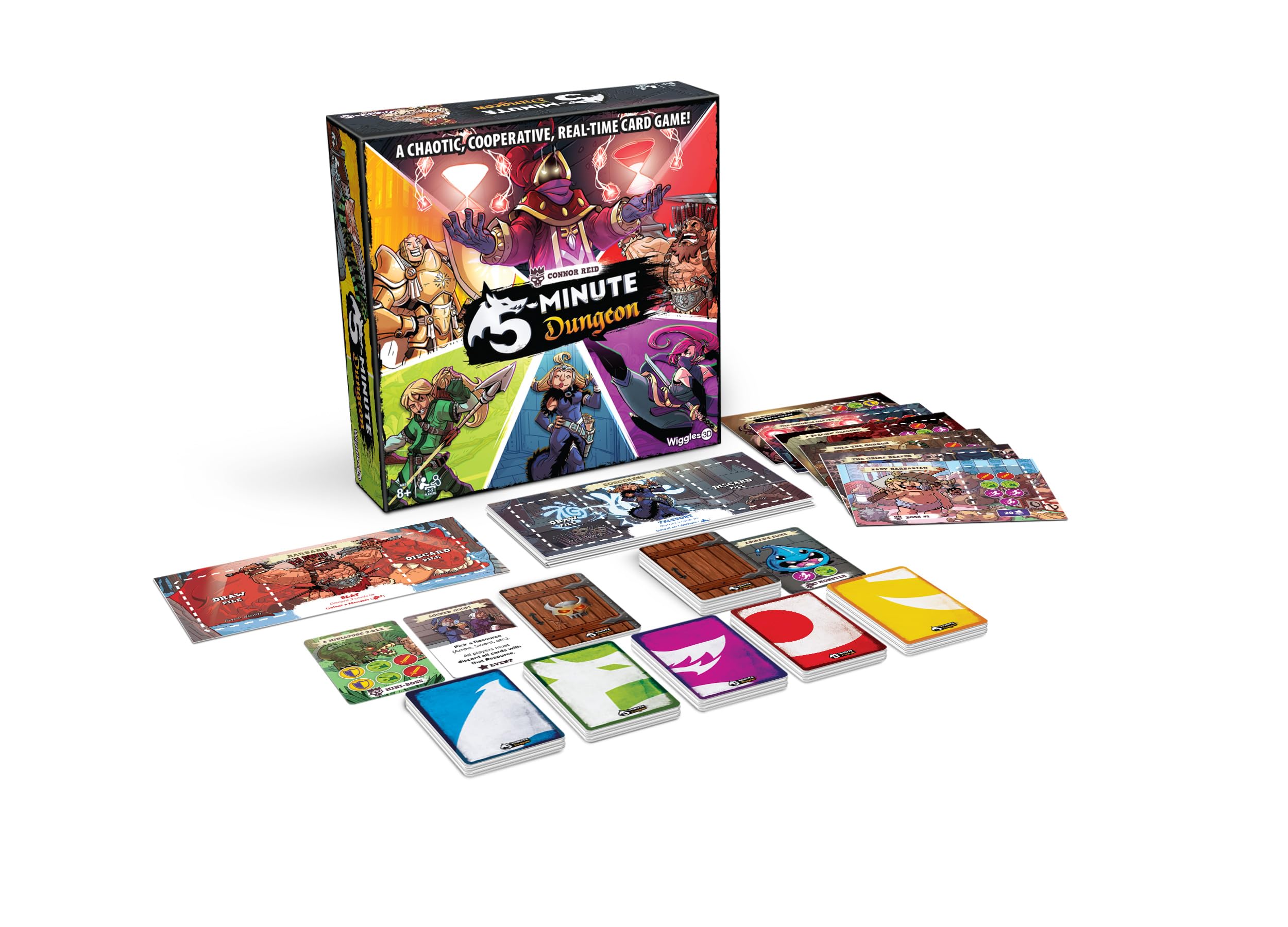 Asmodee 5 Minute Dungeon Card Game for 2-5 Players, Ages 8+ 9