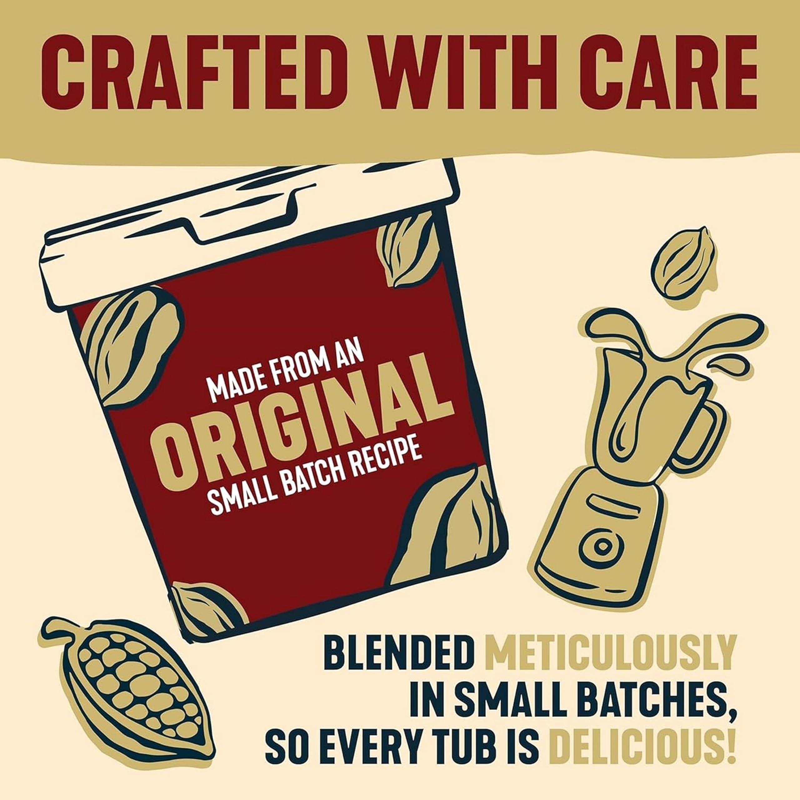 ManiLife Deep Roast Crunchy Peanut Butter, 900g - Single Origin Argentine Peanuts, No Palm Oil, No Added Sugar, Vegan 6