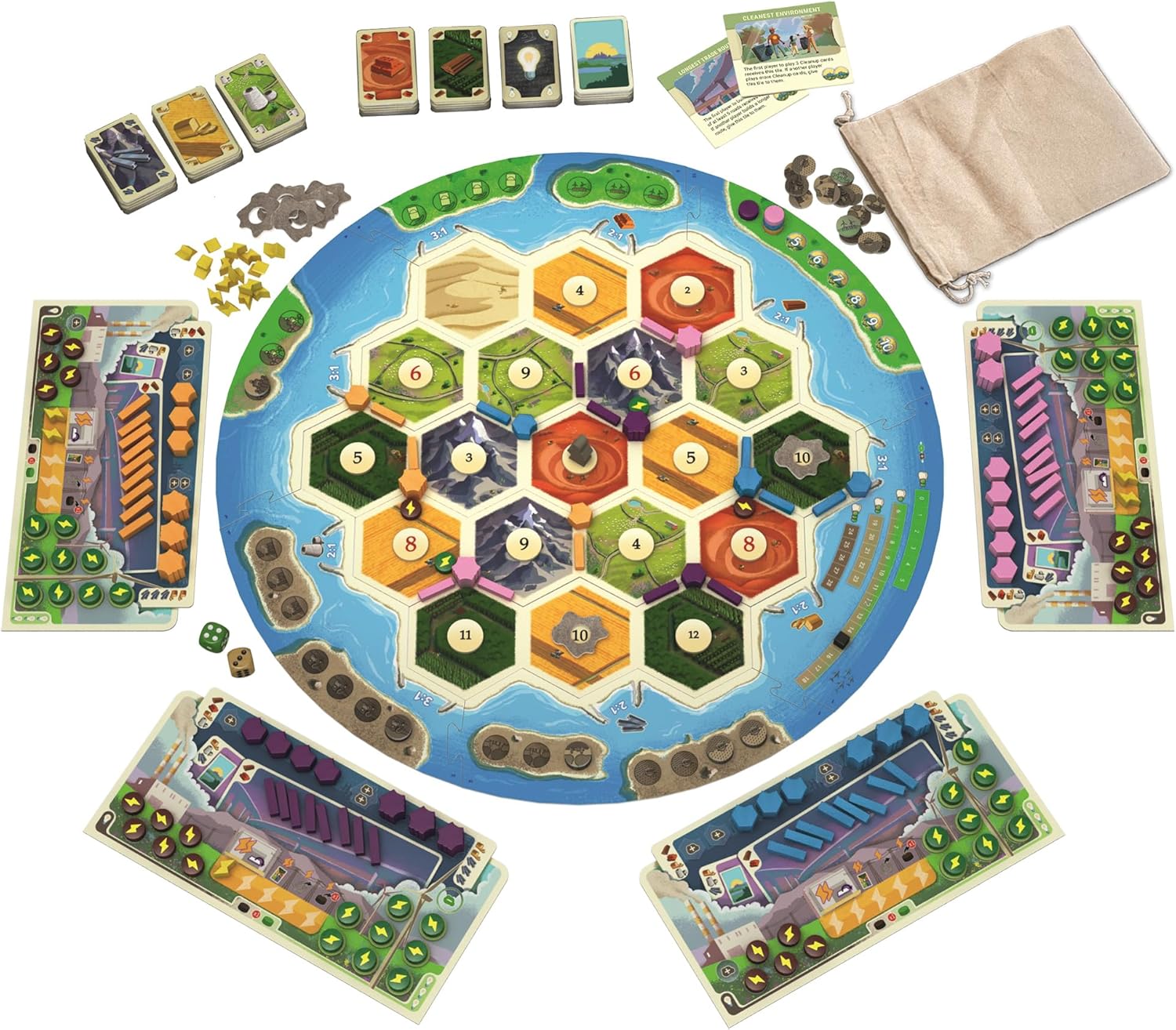 CATAN Catan: Neue Energien Brettspiel-Erweiterung 8