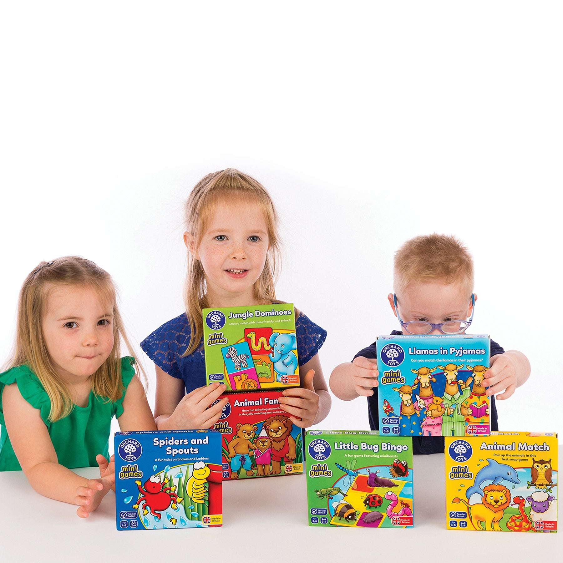 Orchard Toys Llamas in Pyjamas Mini Travel Game for Kids, Educational Matching Game for Ages 3-6 3