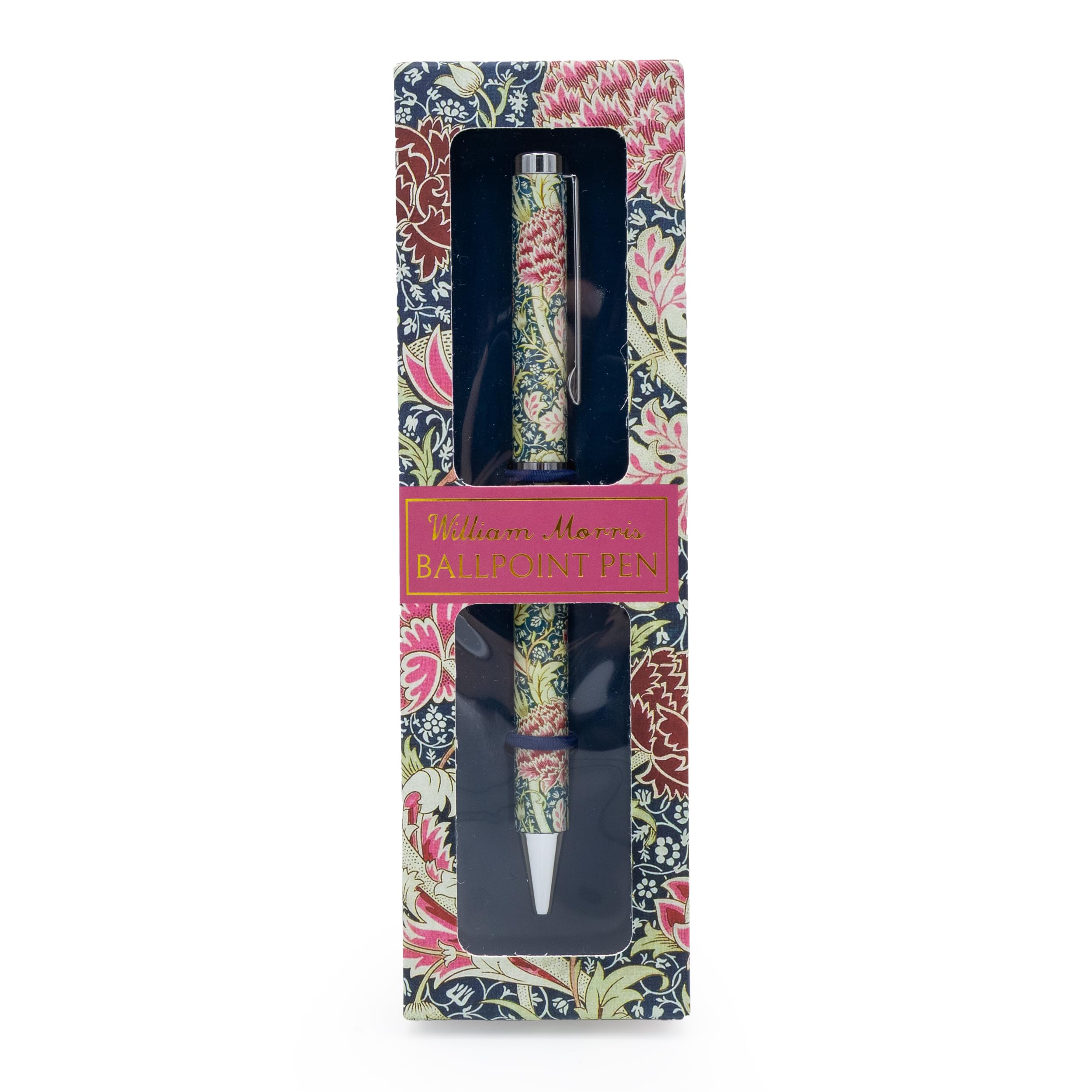 Robert Frederick William Morris Cray Ballpoint Pen - Twist Nib, Black Ink | Gift Box Included