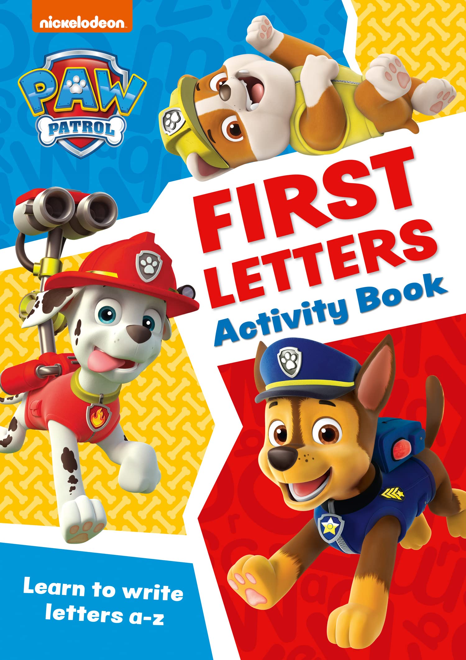 Collins PAW Patrol First Letters Activity Book - Ages 3-4 | Paperback | English