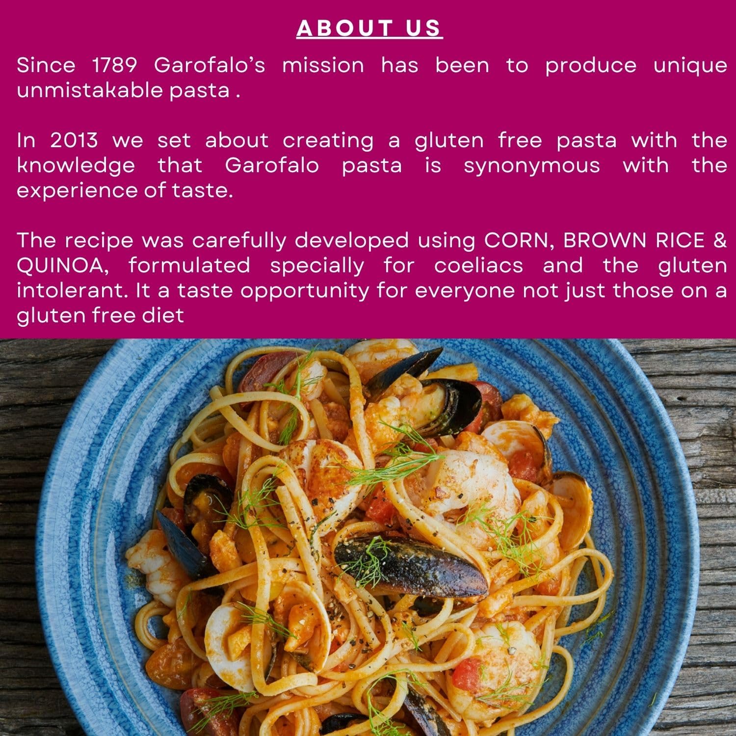 Garofalo Glutenfreie Linguine, italienische getrocknete Pasta, 400 g – für Zöliakiekranke und Veganer geeignet 6